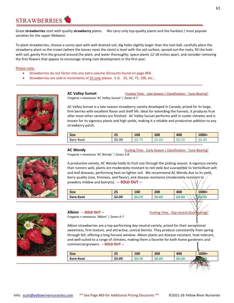 Yellow River Nurseries Garden Catalog Weekly Ad January 1 - December 31, 2026