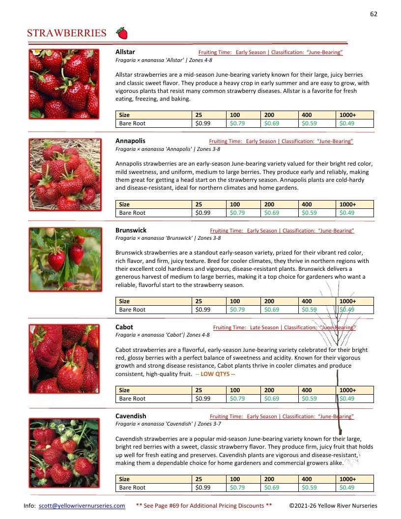 Yellow River Nurseries Garden Catalog Weekly Ad January 1 - December 31, 2026