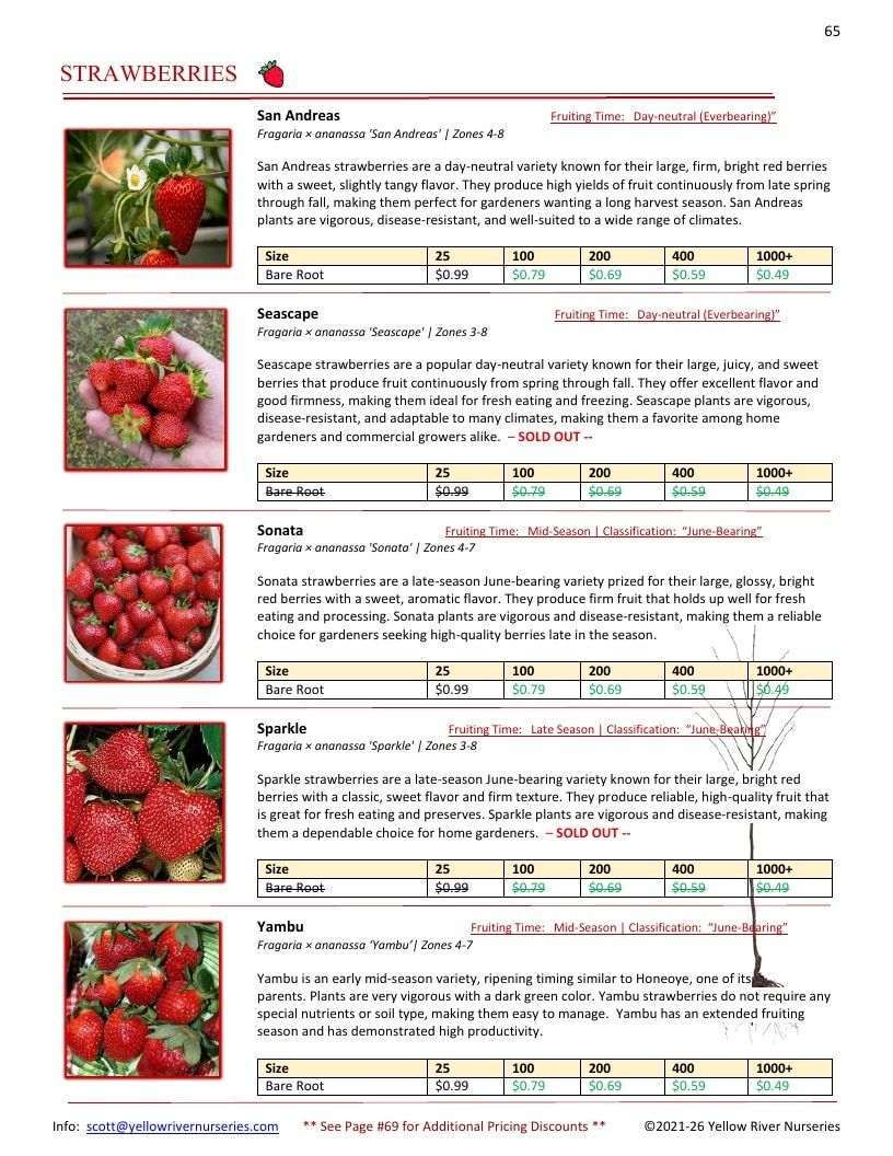 Yellow River Nurseries Garden Catalog Weekly Ad January 1 - December 31, 2026