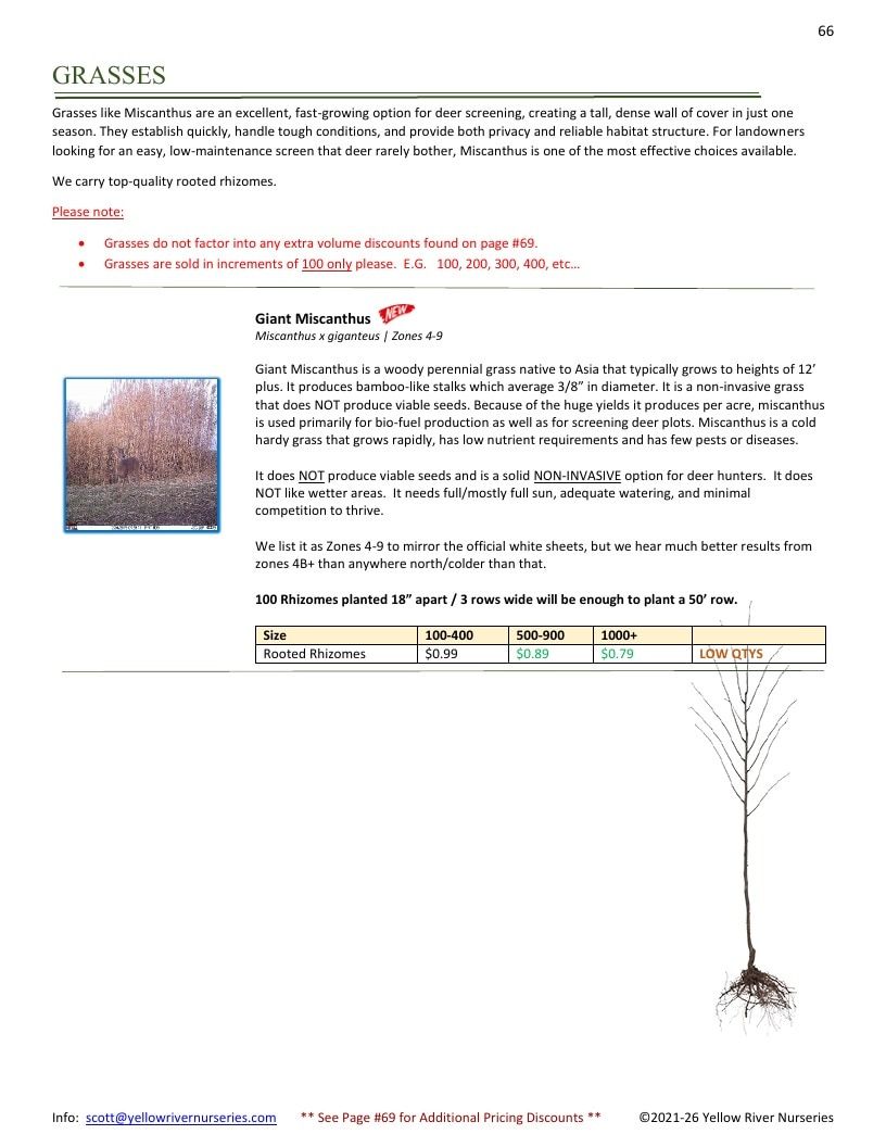 Yellow River Nurseries Garden Catalog Weekly Ad January 1 - December 31, 2026