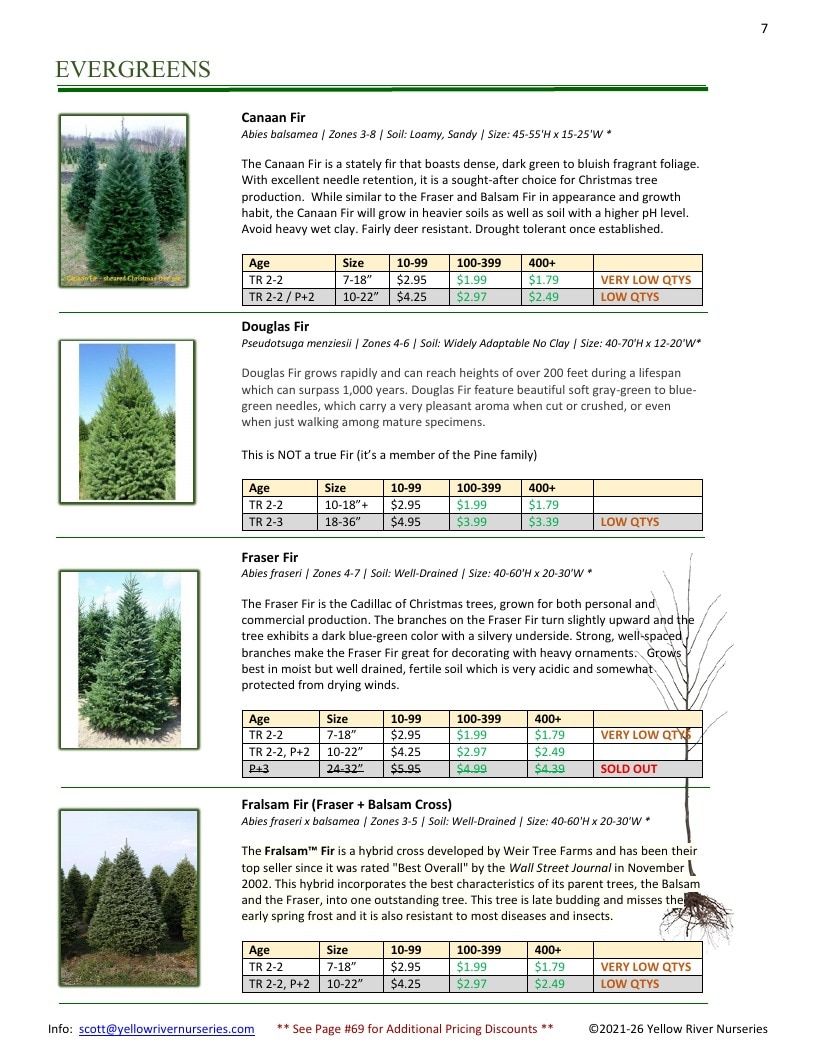 Yellow River Nurseries Garden Catalog Weekly Ad January 1 - December 31, 2026