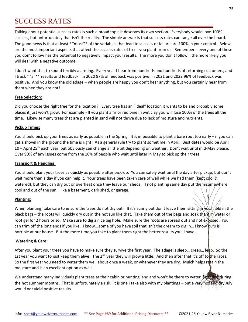 Yellow River Nurseries Garden Catalog Weekly Ad January 1 - December 31, 2026
