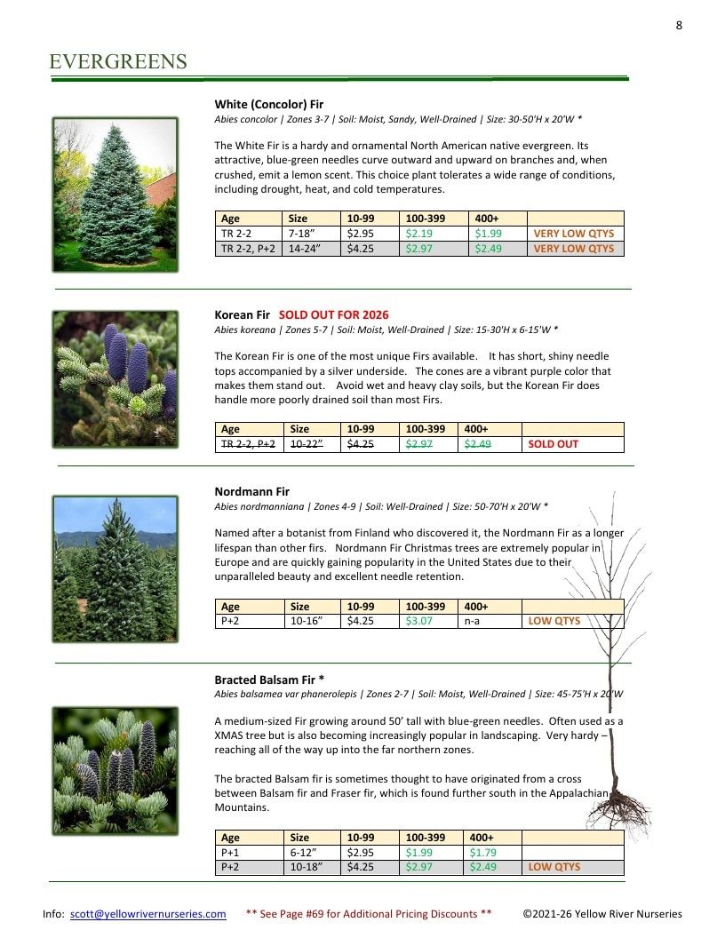 Yellow River Nurseries Garden Catalog Weekly Ad January 1 - December 31, 2026