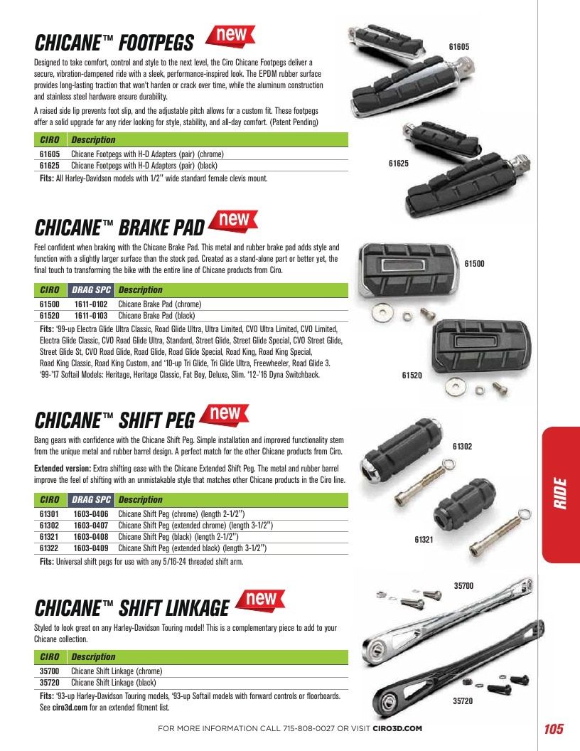 Ciro Motorcycle Accessories Catalog Weekly Ad January 1 - December 31, 2026