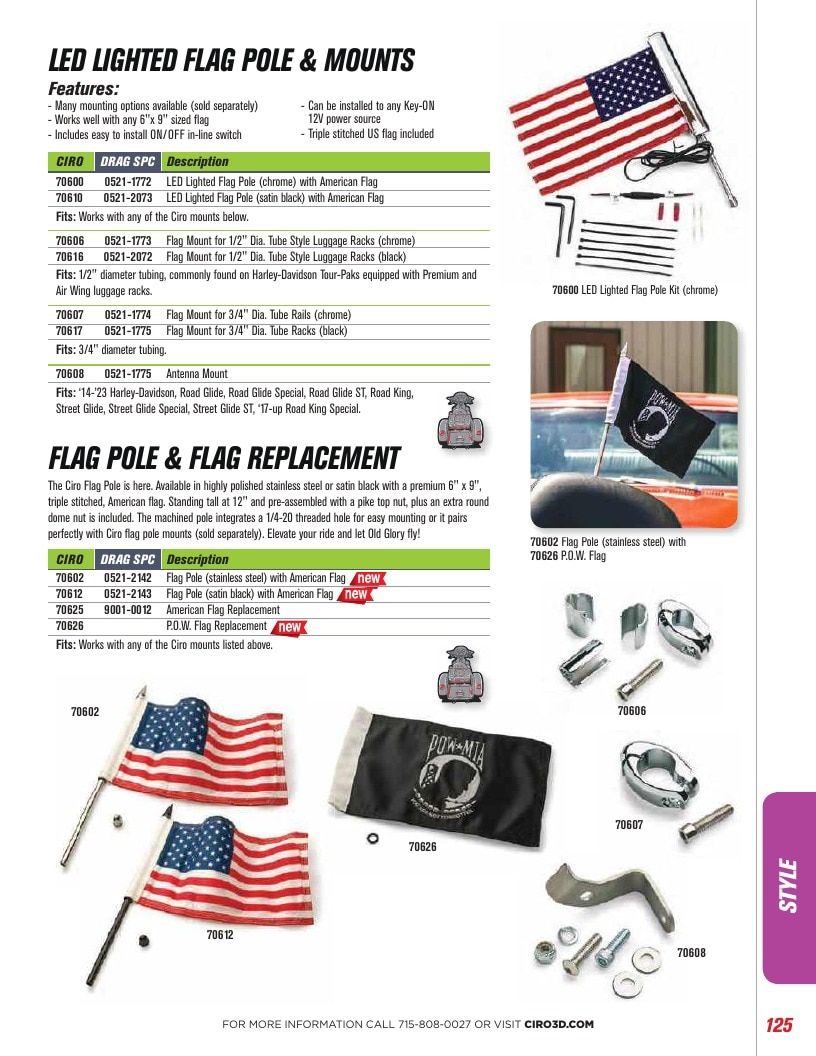 Ciro Motorcycle Accessories Catalog Weekly Ad January 1 - December 31, 2026