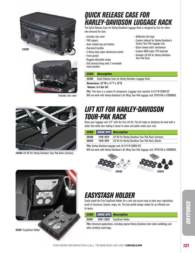 Ciro Motorcycle Accessories Catalog Weekly Ad January 1 - December 31, 2026