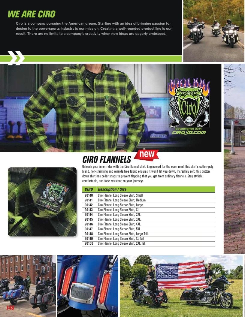 Ciro Motorcycle Accessories Catalog Weekly Ad January 1 - December 31, 2026