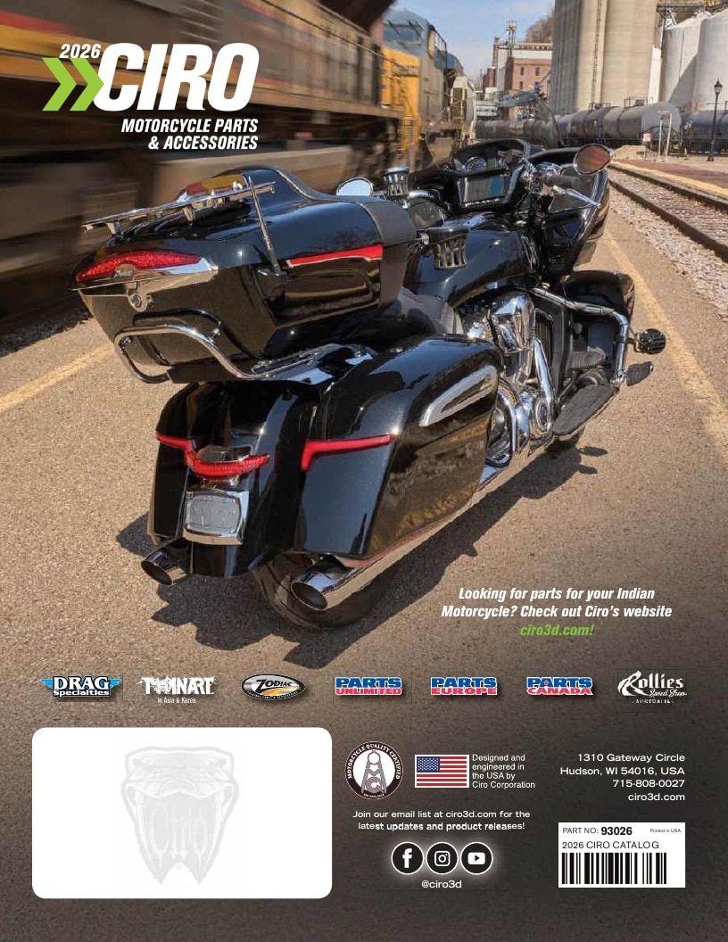 Ciro Motorcycle Accessories Catalog Weekly Ad January 1 - December 31, 2026