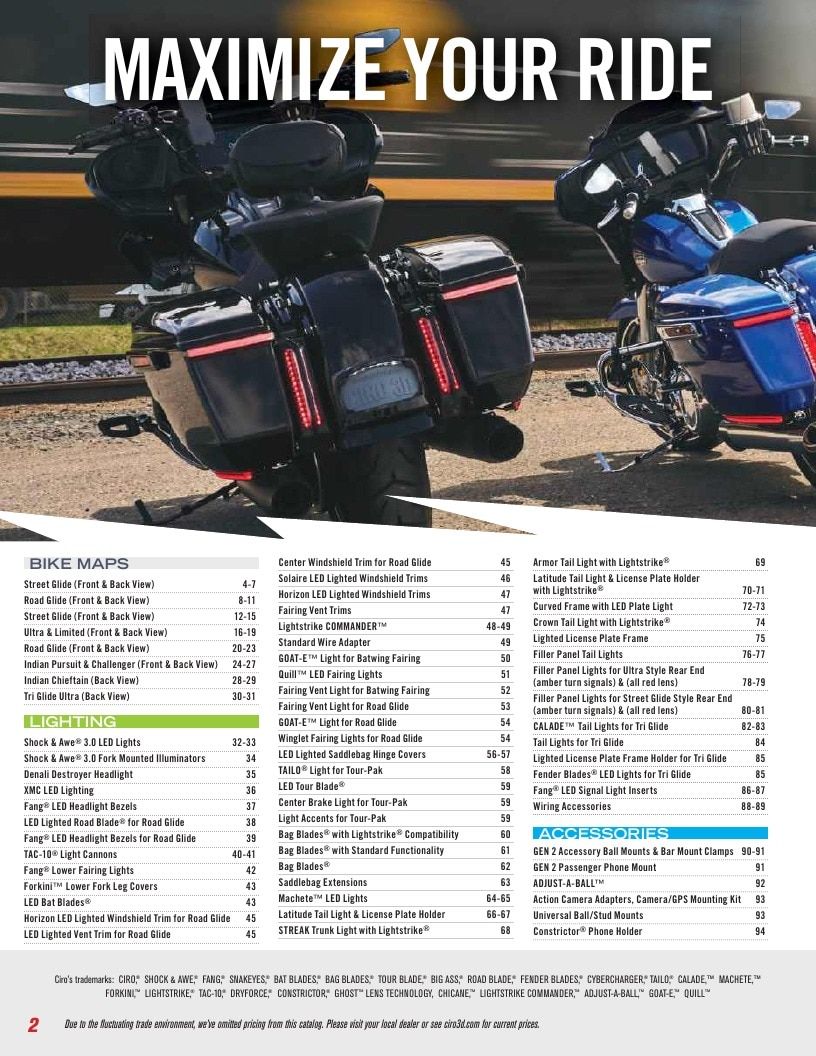 Ciro Motorcycle Accessories Catalog Weekly Ad January 1 - December 31, 2026