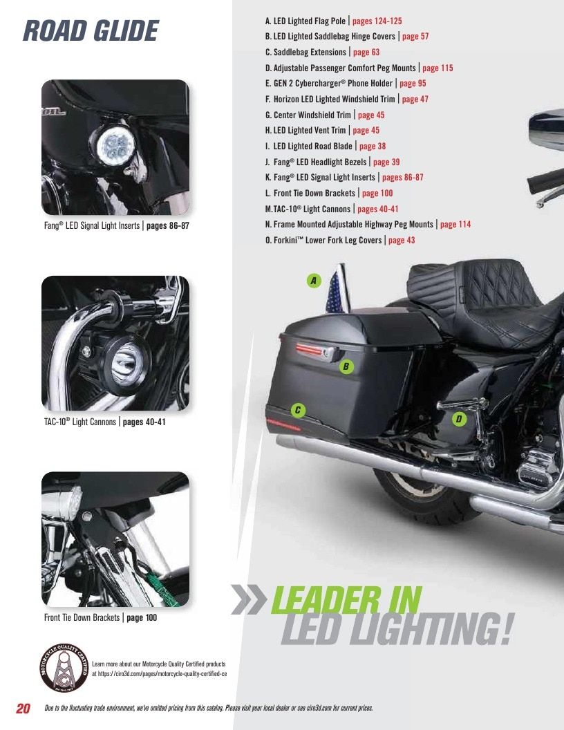 Ciro Motorcycle Accessories Catalog Weekly Ad January 1 - December 31, 2026