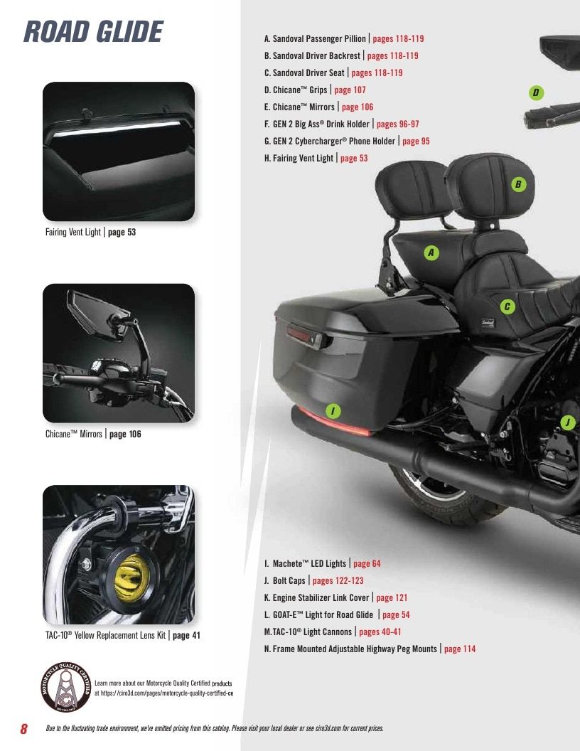 Ciro Motorcycle Accessories Catalog Weekly Ad January 1 - December 31, 2026