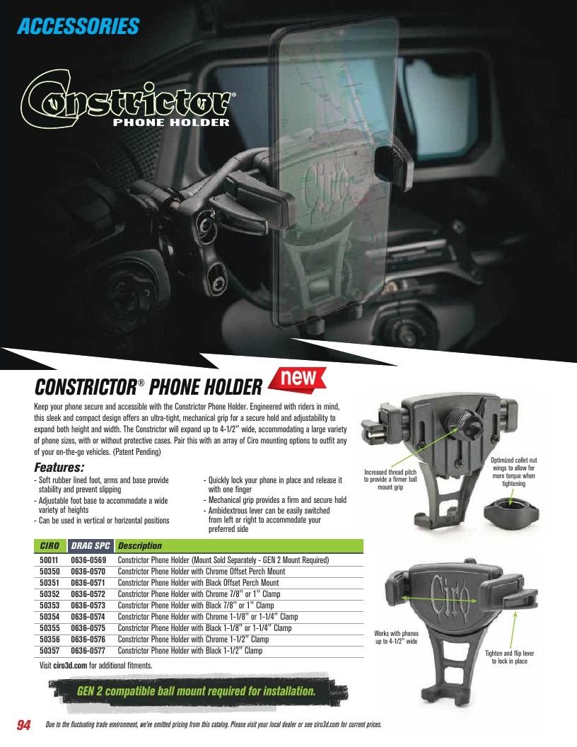 Ciro Motorcycle Accessories Catalog Weekly Ad January 1 - December 31, 2026