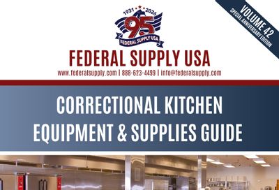 Federal Supply USA Correctional Kitchen Equipment & Supplies Guide Weekly Ad January 1 - December 31, 2026