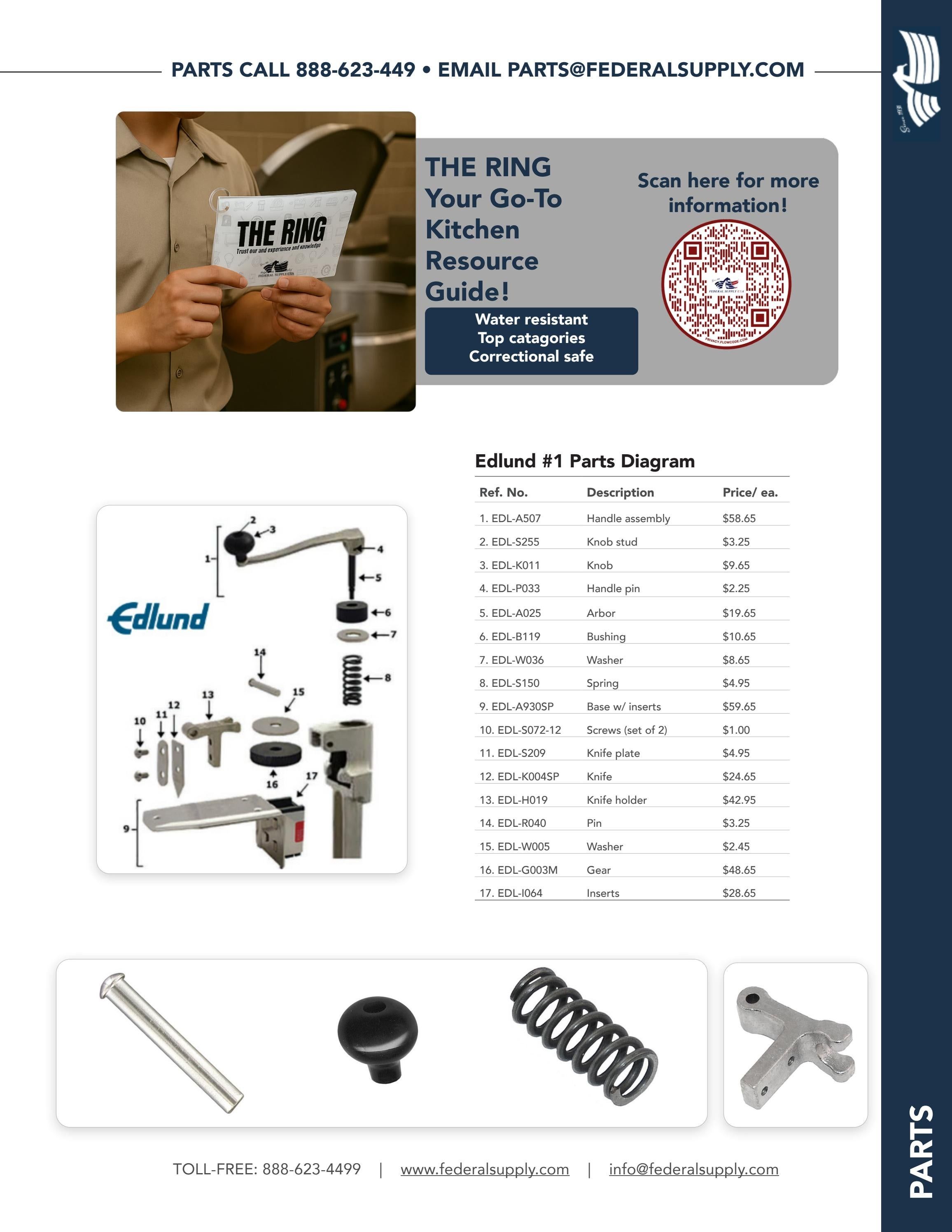 Federal Supply USA Correctional Kitchen Equipment & Supplies Guide Weekly Ad January 1 - December 31, 2026