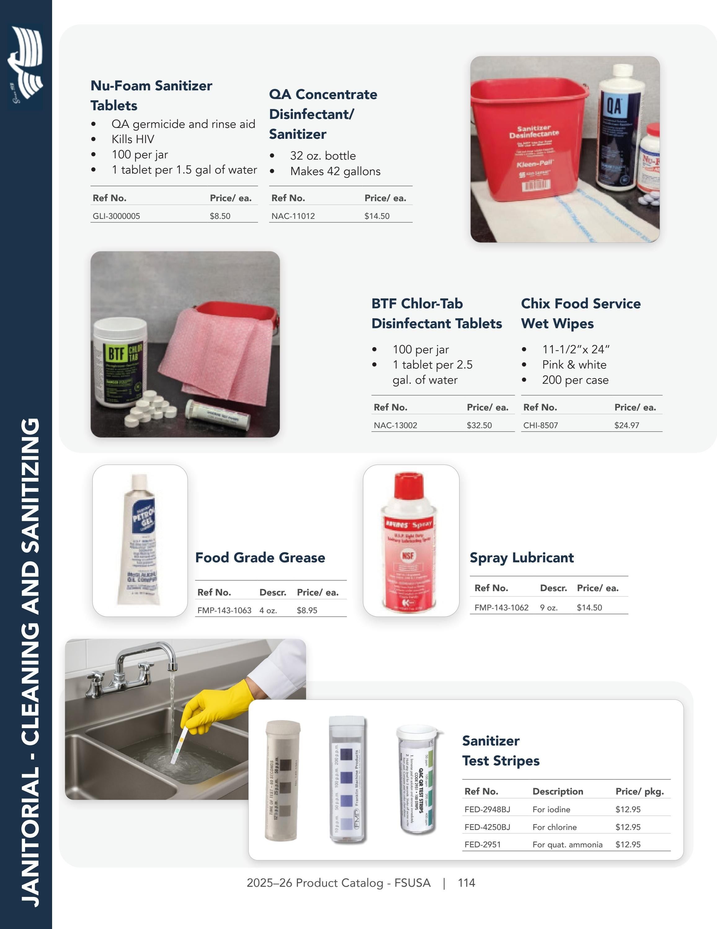 Federal Supply USA Correctional Kitchen Equipment & Supplies Guide Weekly Ad January 1 - December 31, 2026
