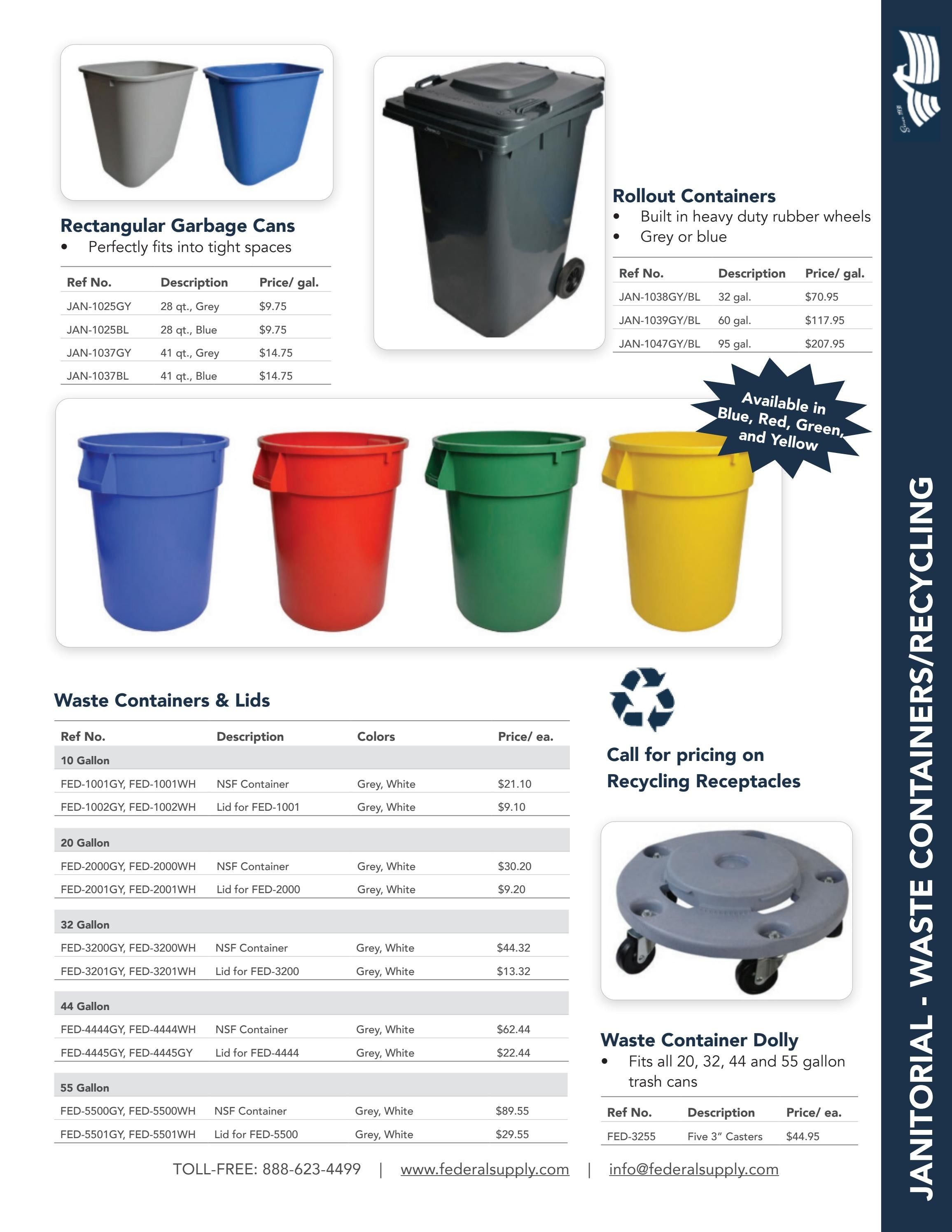 Federal Supply USA Correctional Kitchen Equipment & Supplies Guide Weekly Ad January 1 - December 31, 2026