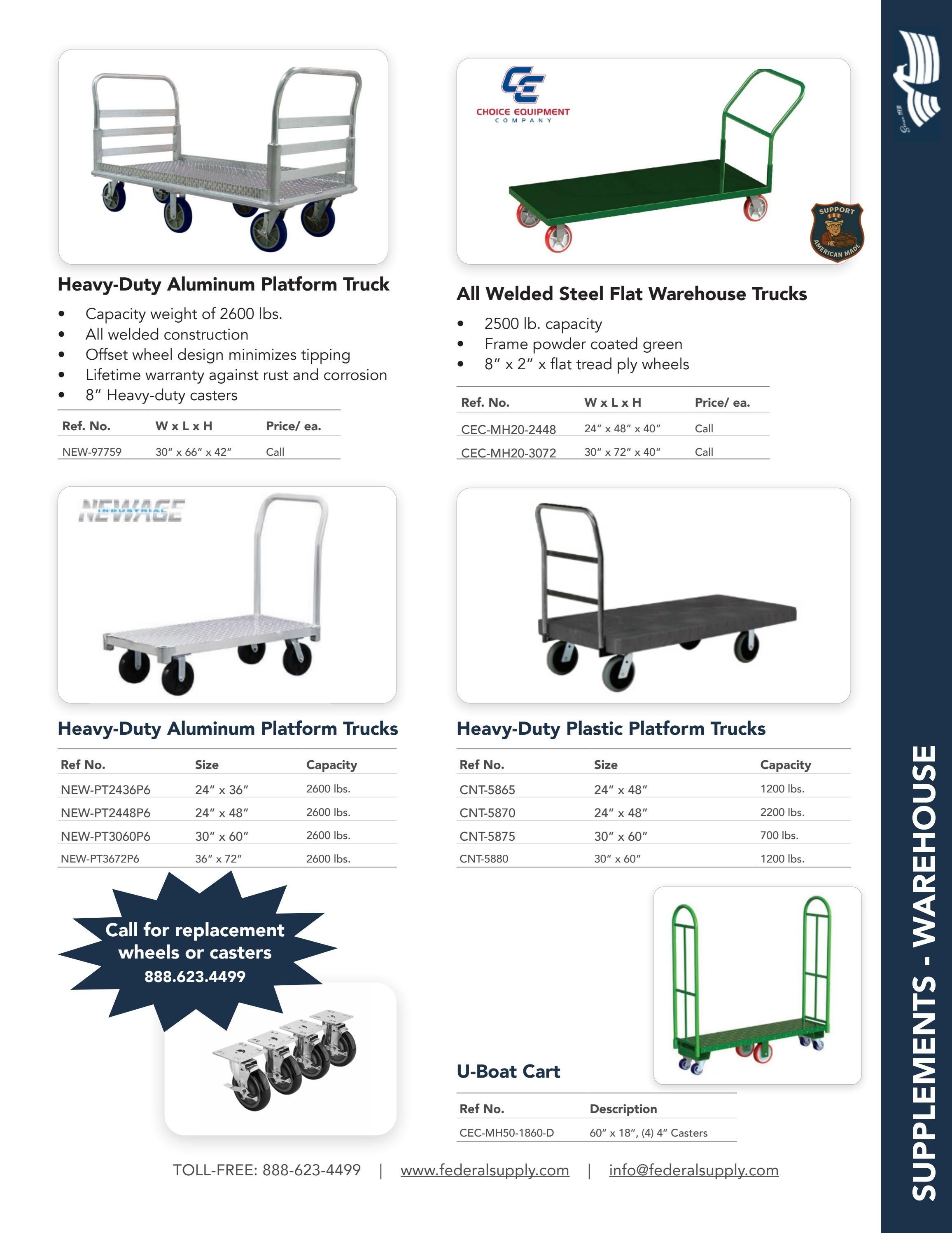 Federal Supply USA Correctional Kitchen Equipment & Supplies Guide Weekly Ad January 1 - December 31, 2026