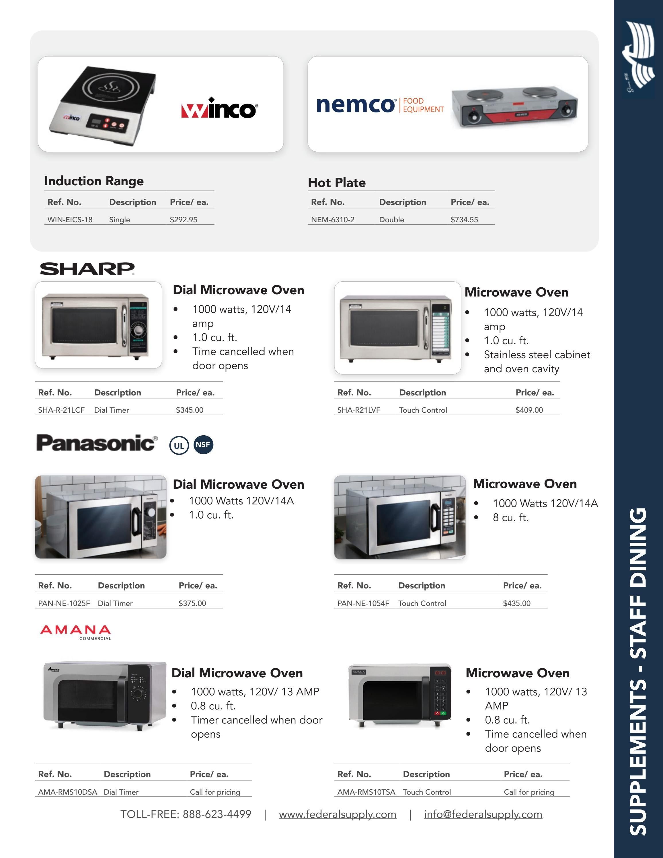 Federal Supply USA Correctional Kitchen Equipment & Supplies Guide Weekly Ad January 1 - December 31, 2026