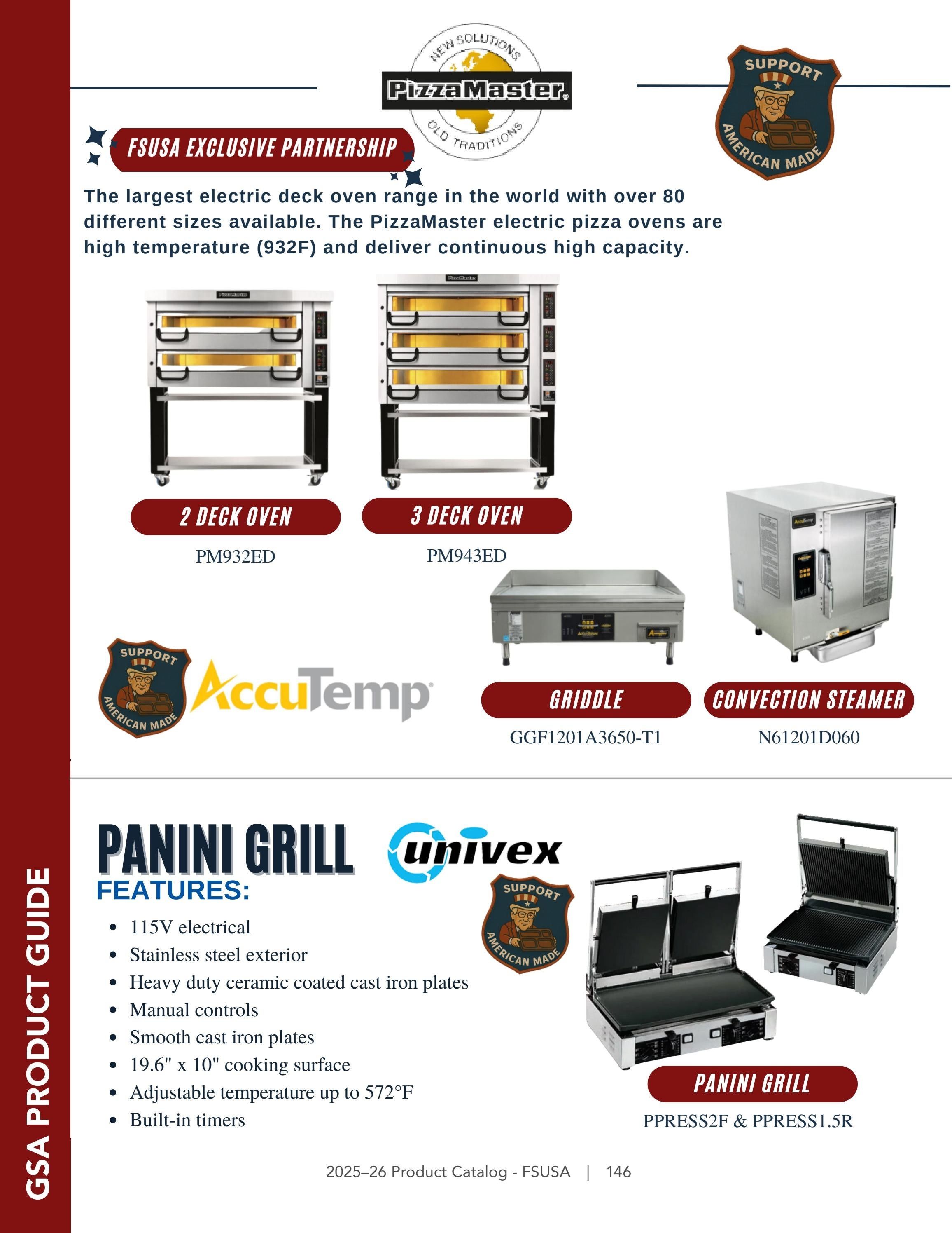Federal Supply USA Correctional Kitchen Equipment & Supplies Guide Weekly Ad January 1 - December 31, 2026