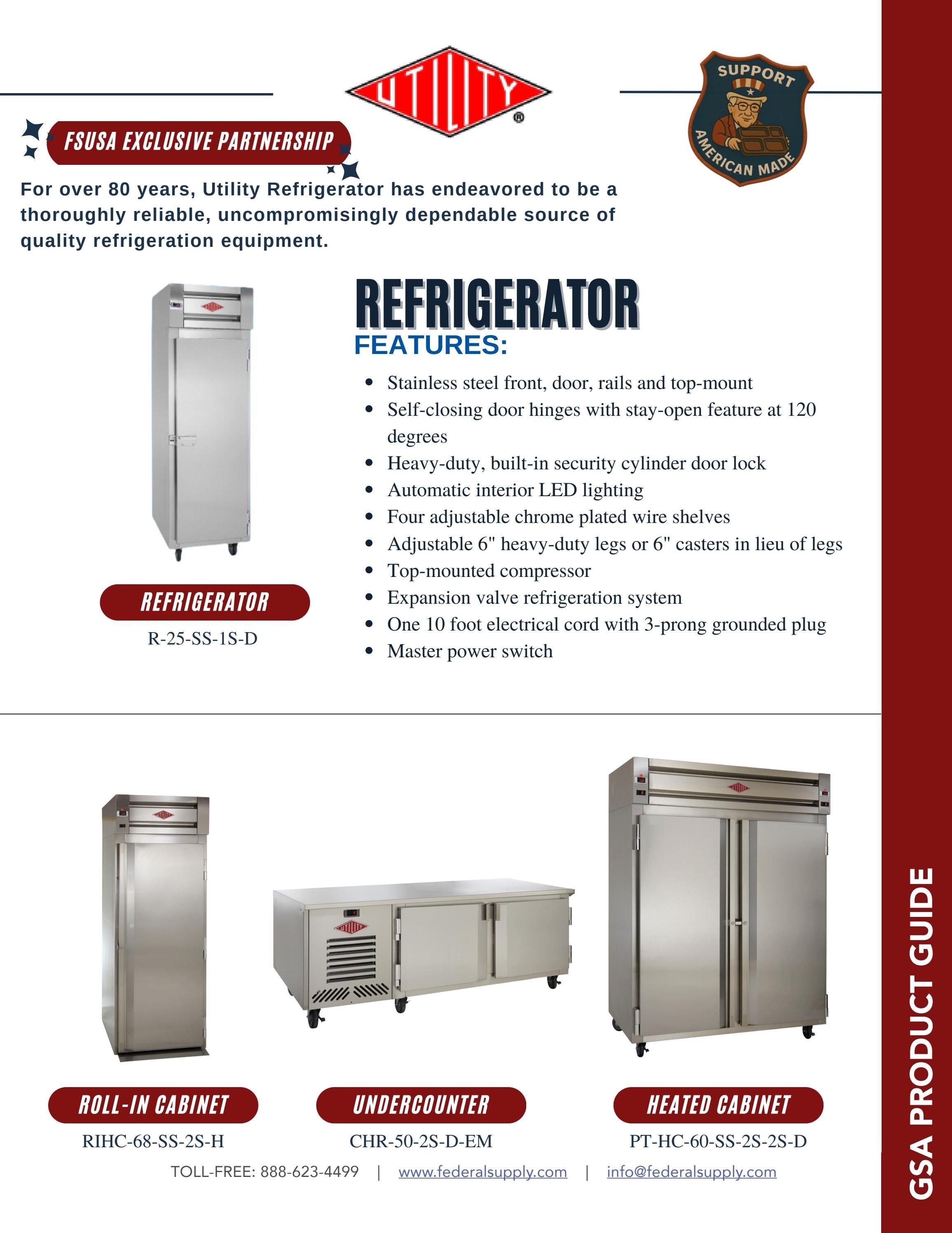 Federal Supply USA Correctional Kitchen Equipment & Supplies Guide Weekly Ad January 1 - December 31, 2026