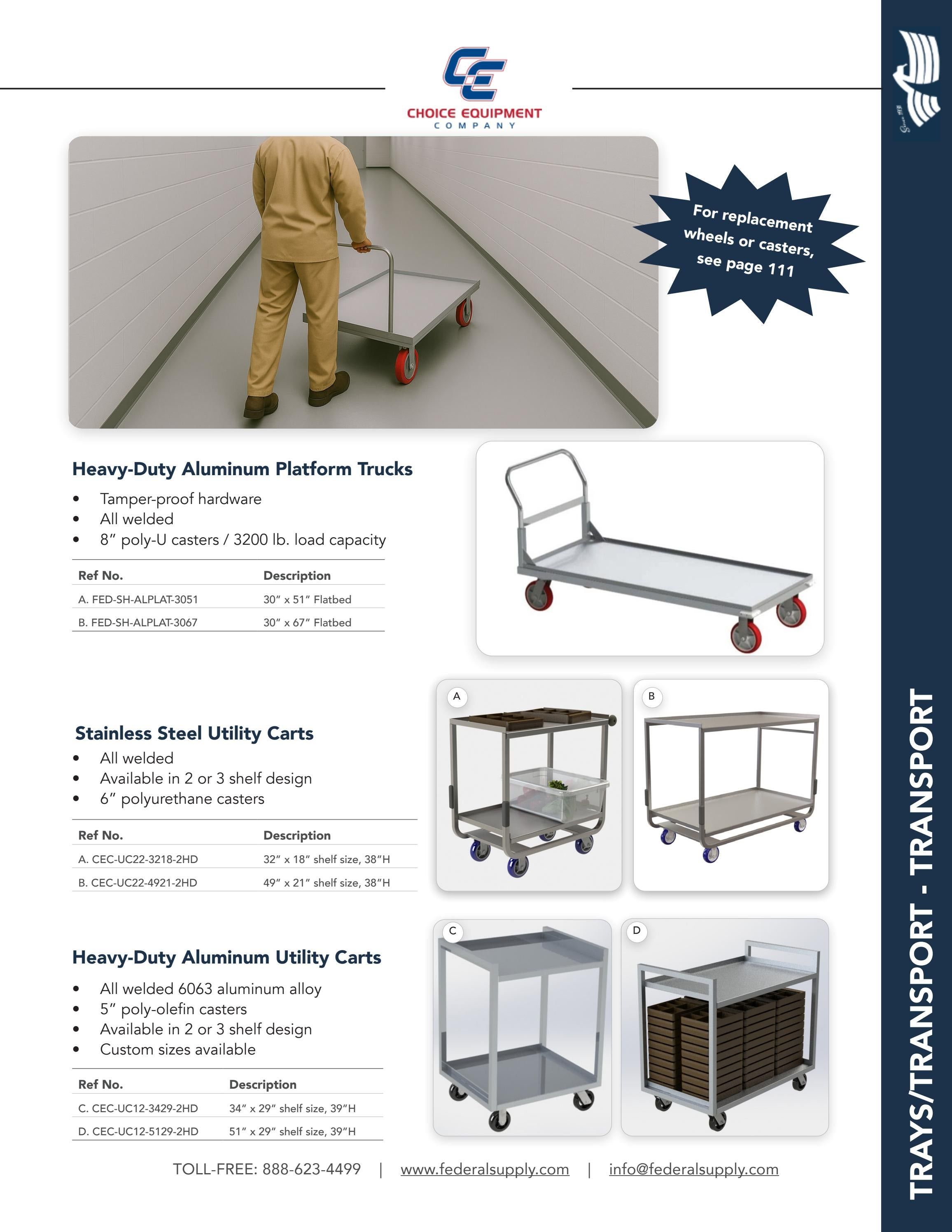 Federal Supply USA Correctional Kitchen Equipment & Supplies Guide Weekly Ad January 1 - December 31, 2026