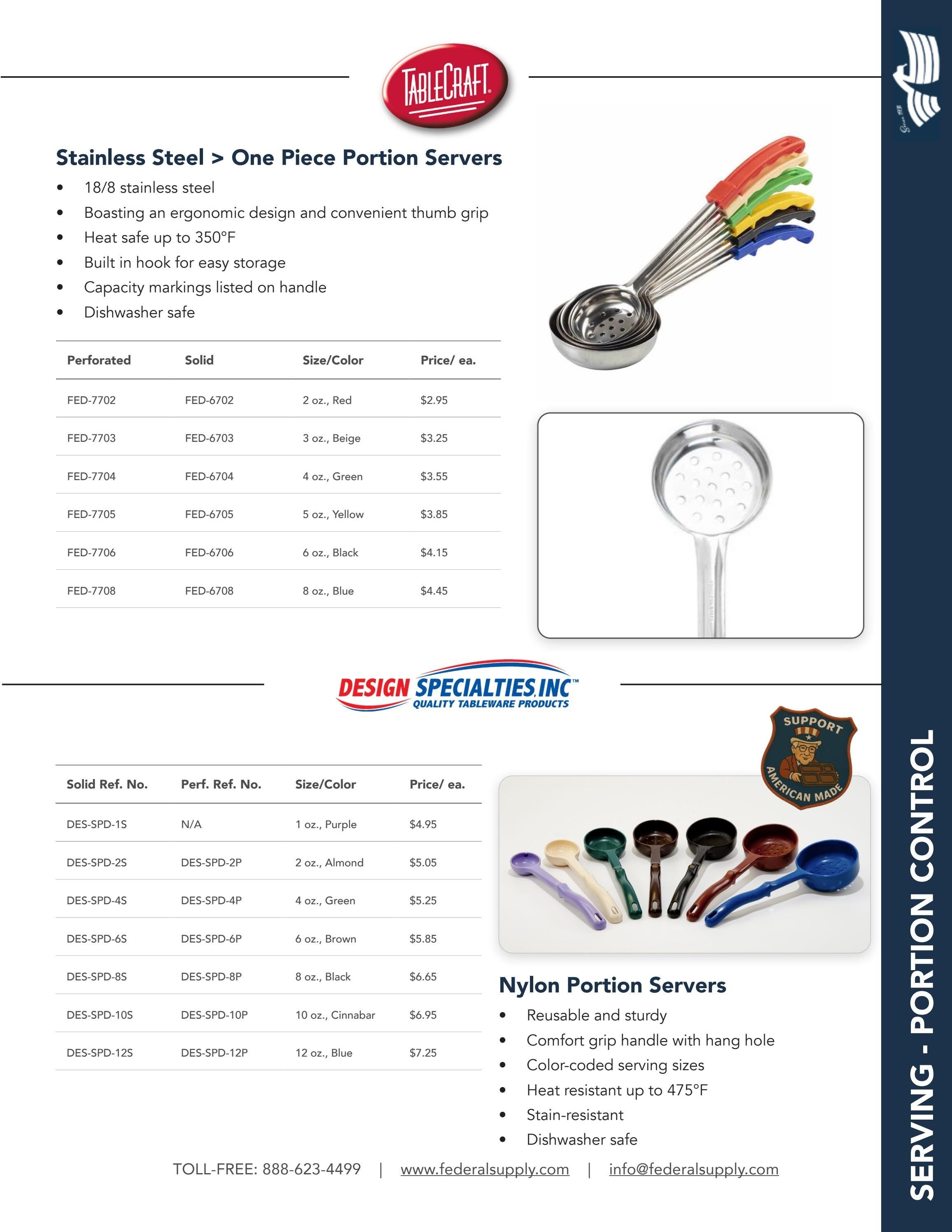 Federal Supply USA Correctional Kitchen Equipment & Supplies Guide Weekly Ad January 1 - December 31, 2026
