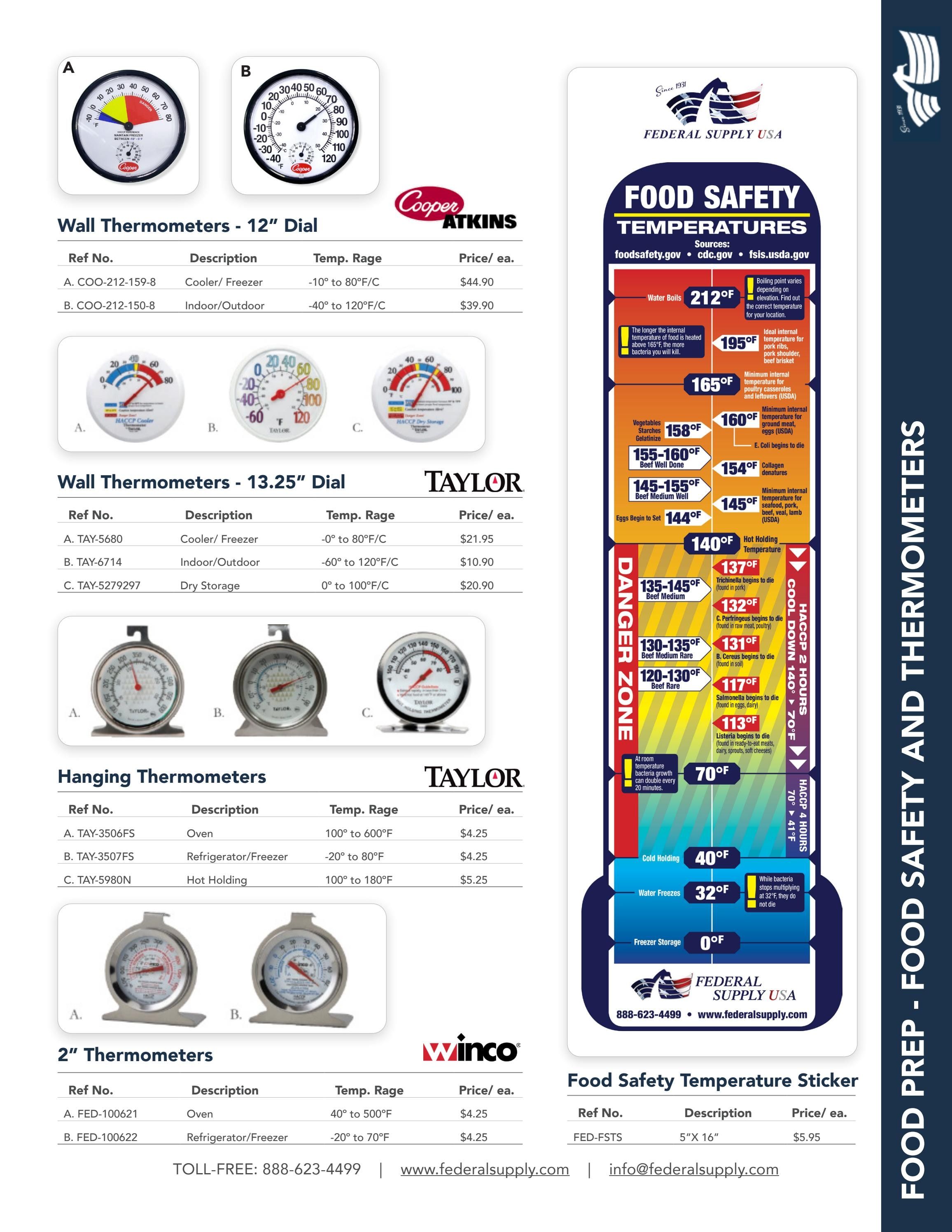 Federal Supply USA Correctional Kitchen Equipment & Supplies Guide Weekly Ad January 1 - December 31, 2026