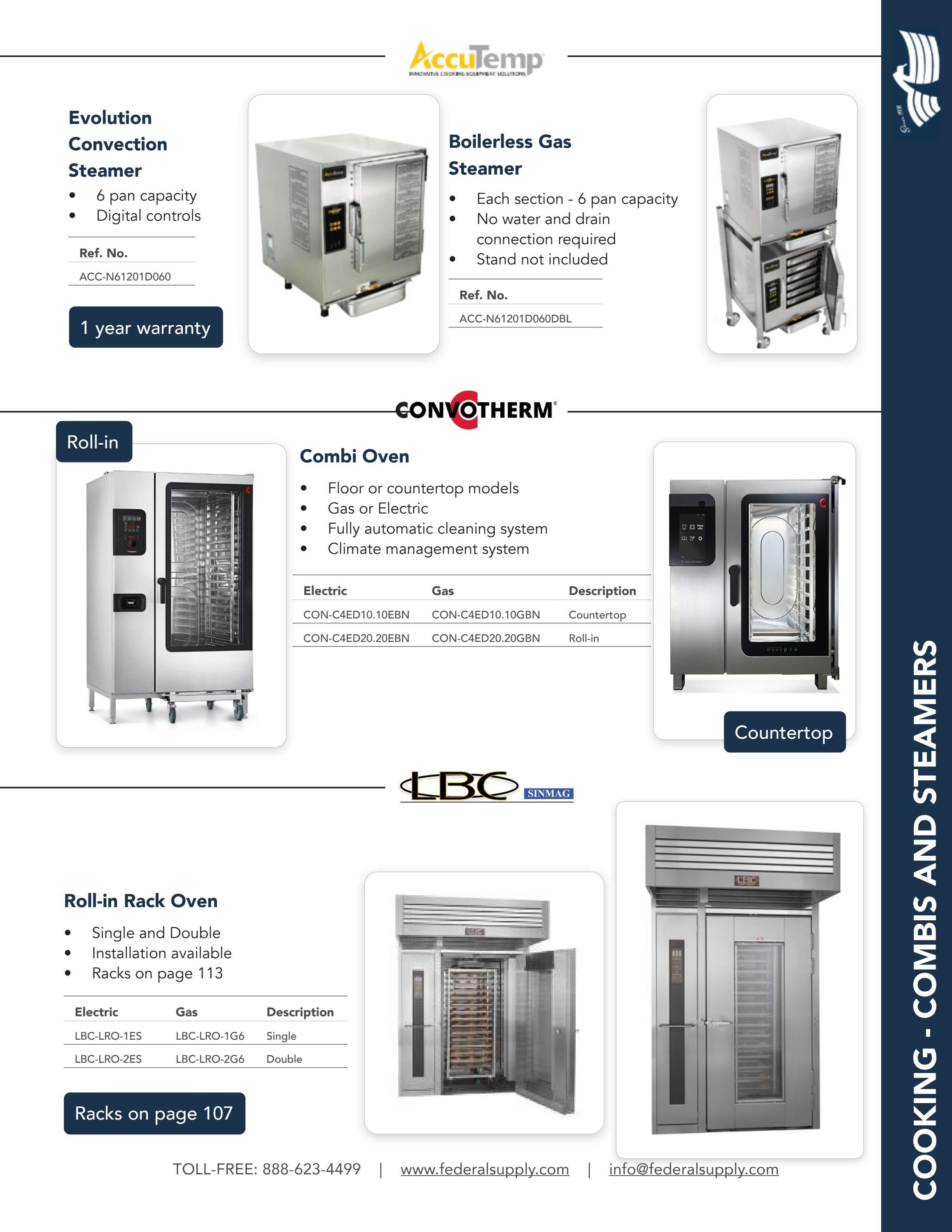 Federal Supply USA Correctional Kitchen Equipment & Supplies Guide Weekly Ad January 1 - December 31, 2026