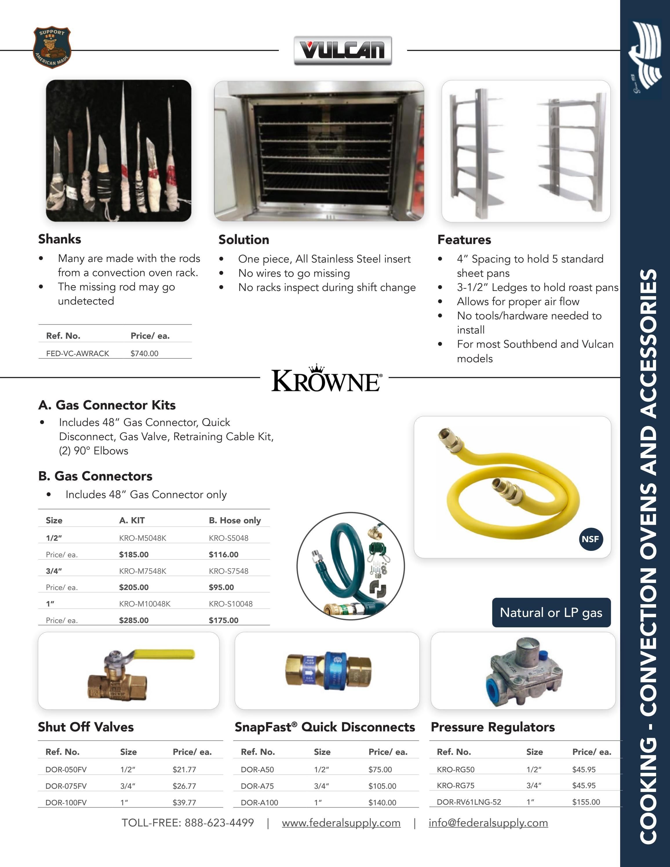 Federal Supply USA Correctional Kitchen Equipment & Supplies Guide Weekly Ad January 1 - December 31, 2026