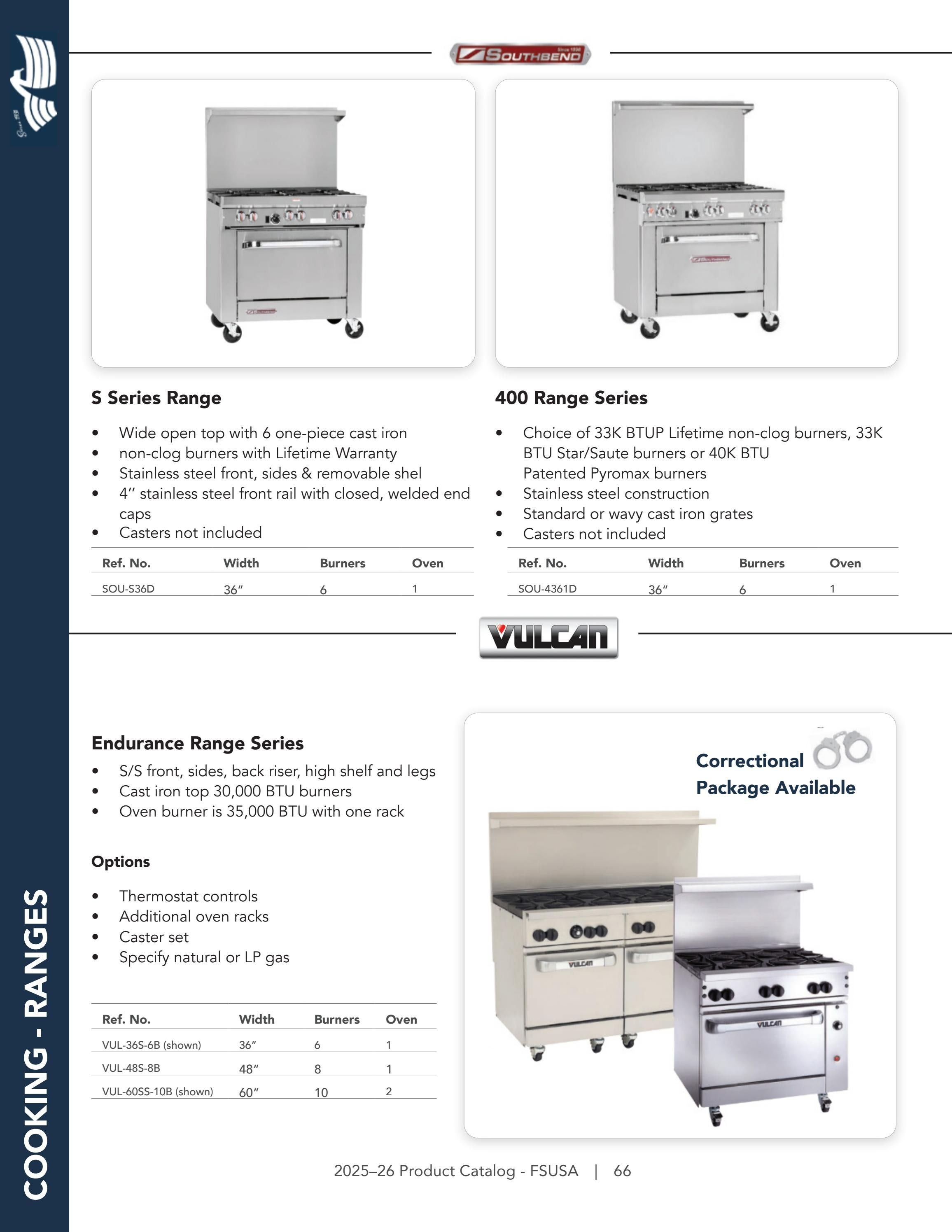 Federal Supply USA Correctional Kitchen Equipment & Supplies Guide Weekly Ad January 1 - December 31, 2026