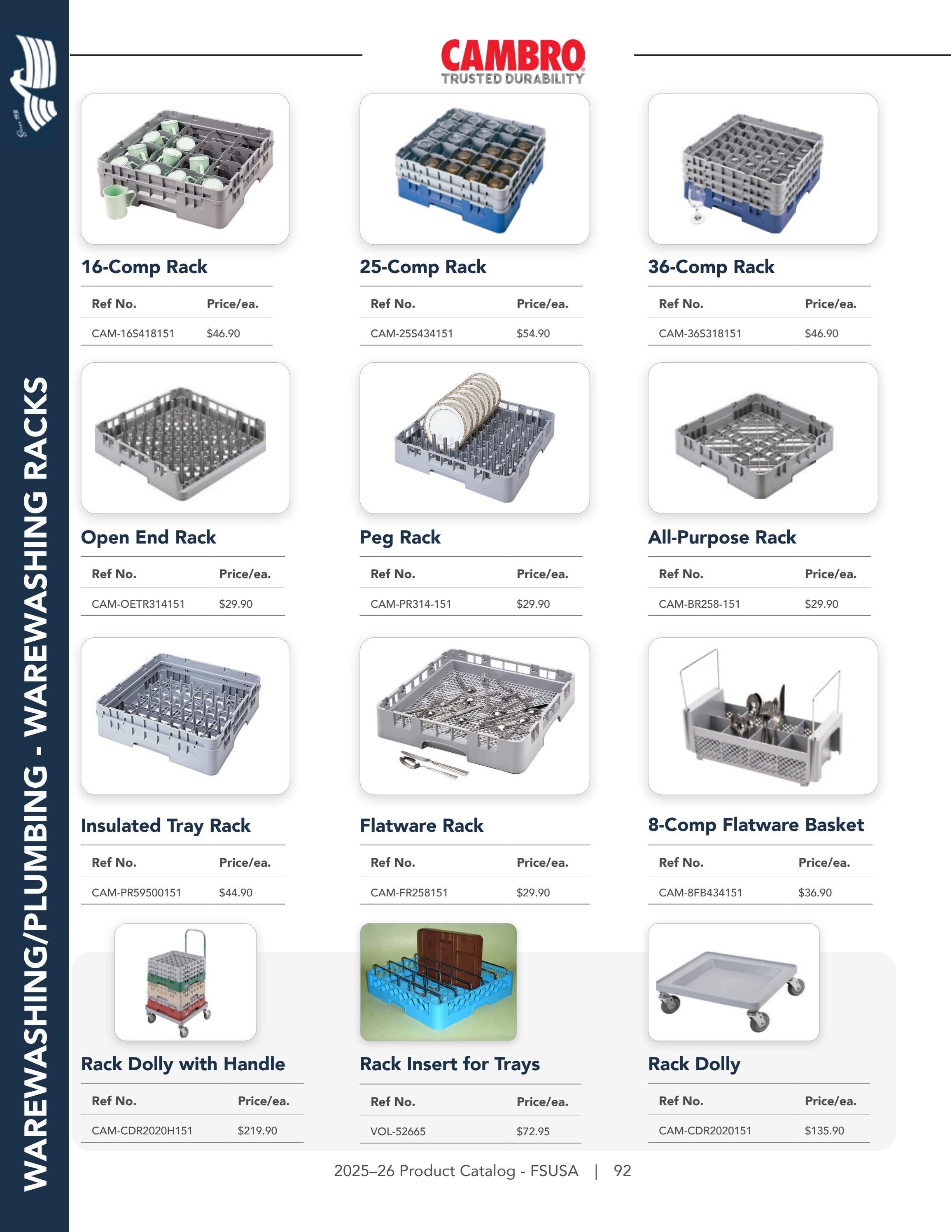 Federal Supply USA Correctional Kitchen Equipment & Supplies Guide Weekly Ad January 1 - December 31, 2026
