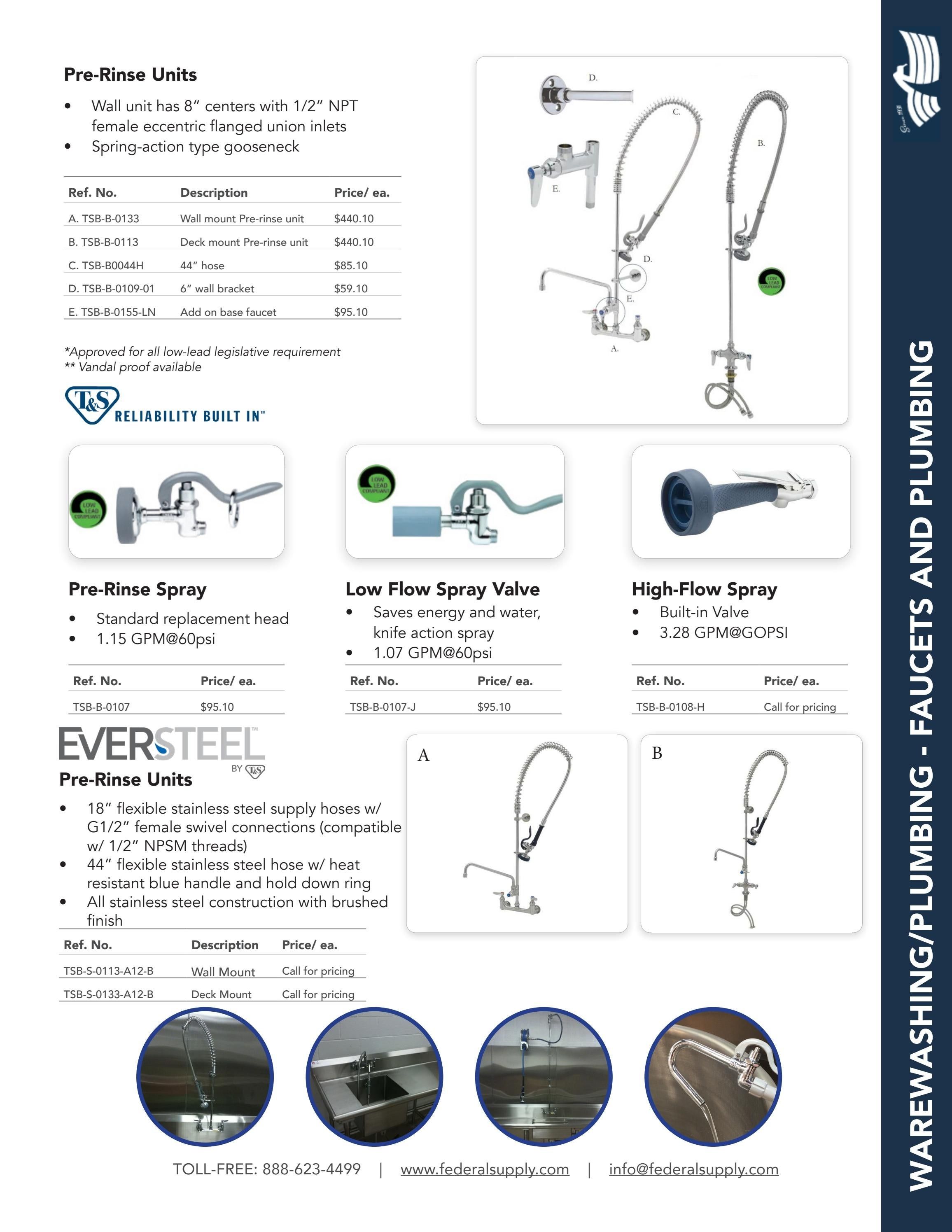 Federal Supply USA Correctional Kitchen Equipment & Supplies Guide Weekly Ad January 1 - December 31, 2026