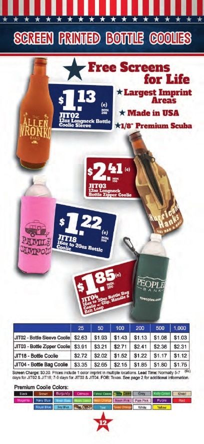 JIT Manufacturing Product Catalog Weekly Ad January 1 - December 31, 2026