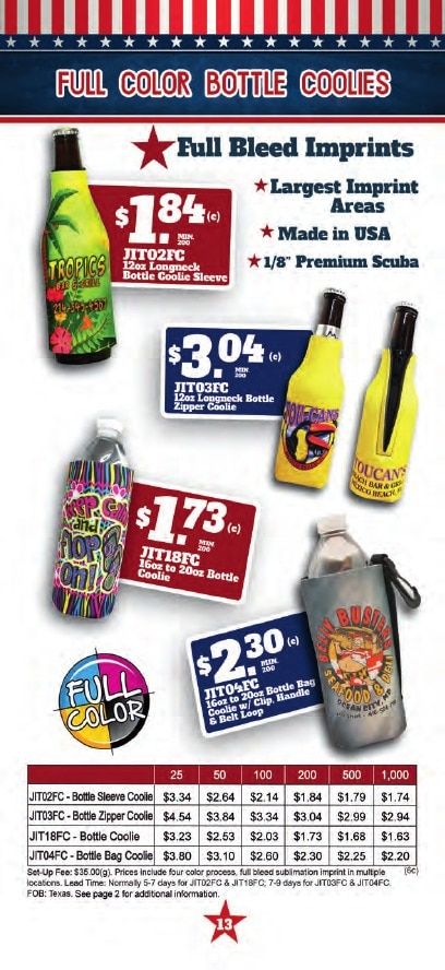 JIT Manufacturing Product Catalog Weekly Ad January 1 - December 31, 2026