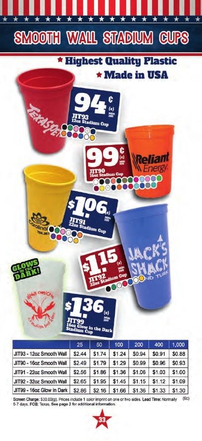 JIT Manufacturing Product Catalog Weekly Ad January 1 - December 31, 2026