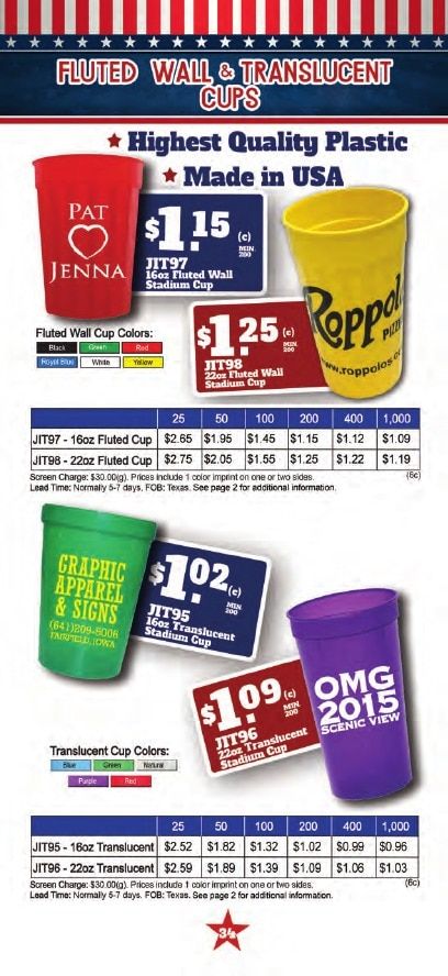 JIT Manufacturing Product Catalog Weekly Ad January 1 - December 31, 2026