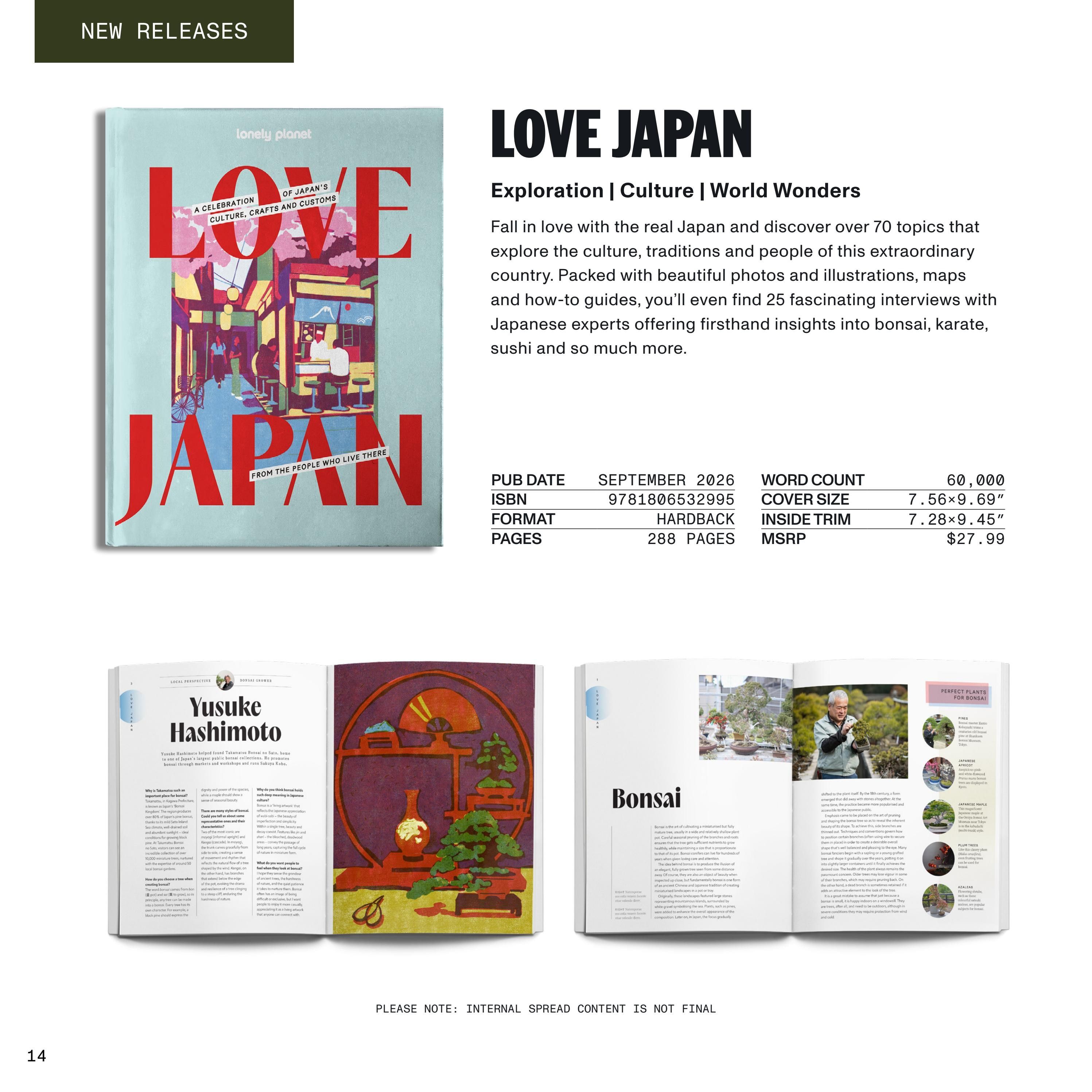Lonely Planet Gift Catalog Weekly Ad January 1 - December 31, 2026