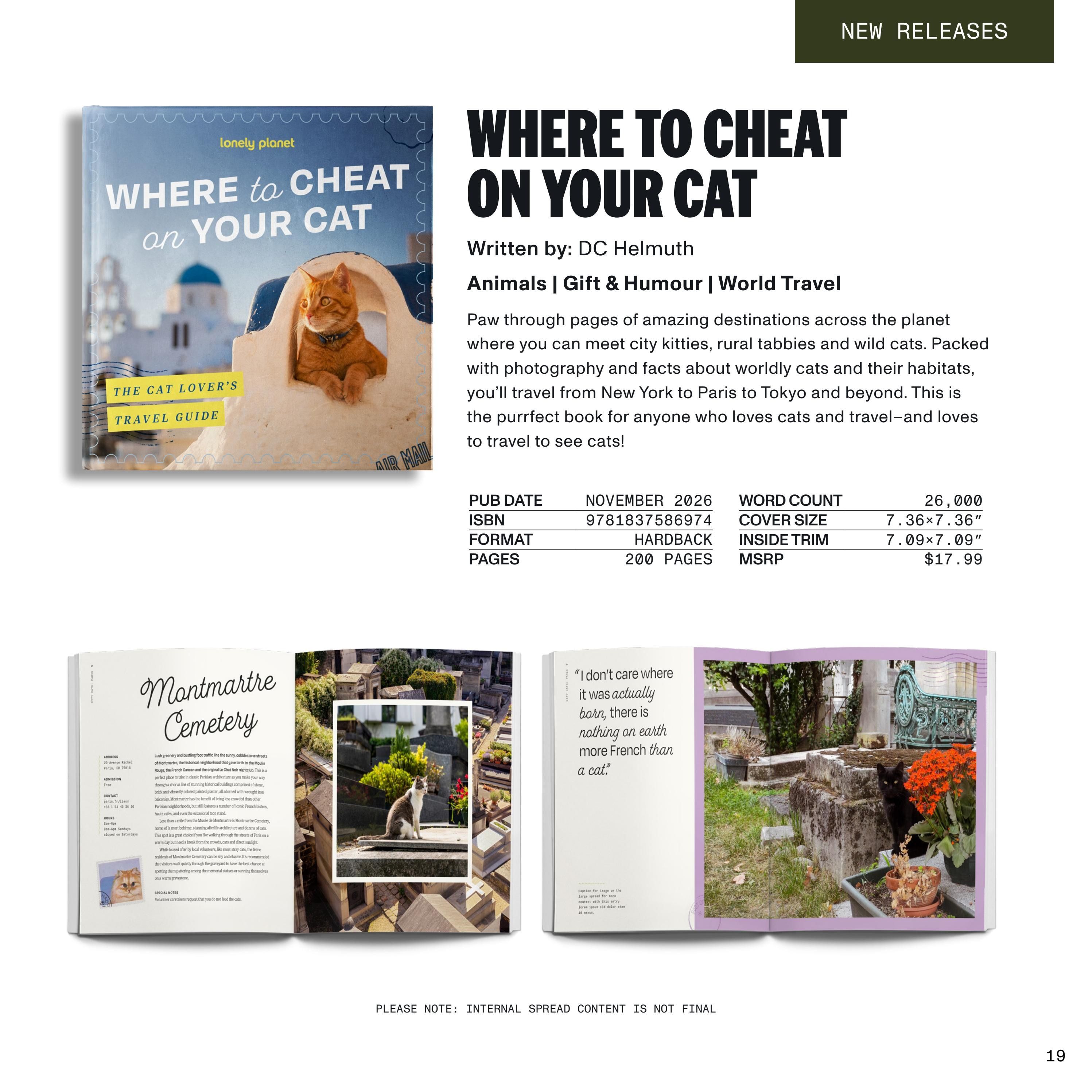 Lonely Planet Gift Catalog Weekly Ad January 1 - December 31, 2026