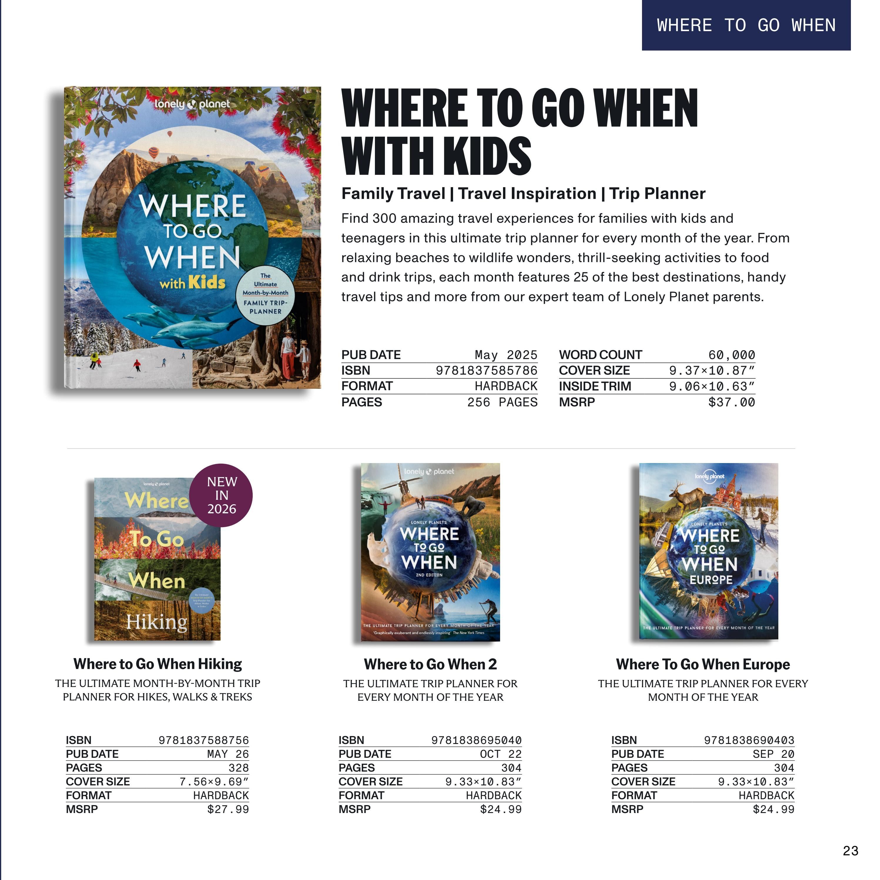 Lonely Planet Gift Catalog Weekly Ad January 1 - December 31, 2026
