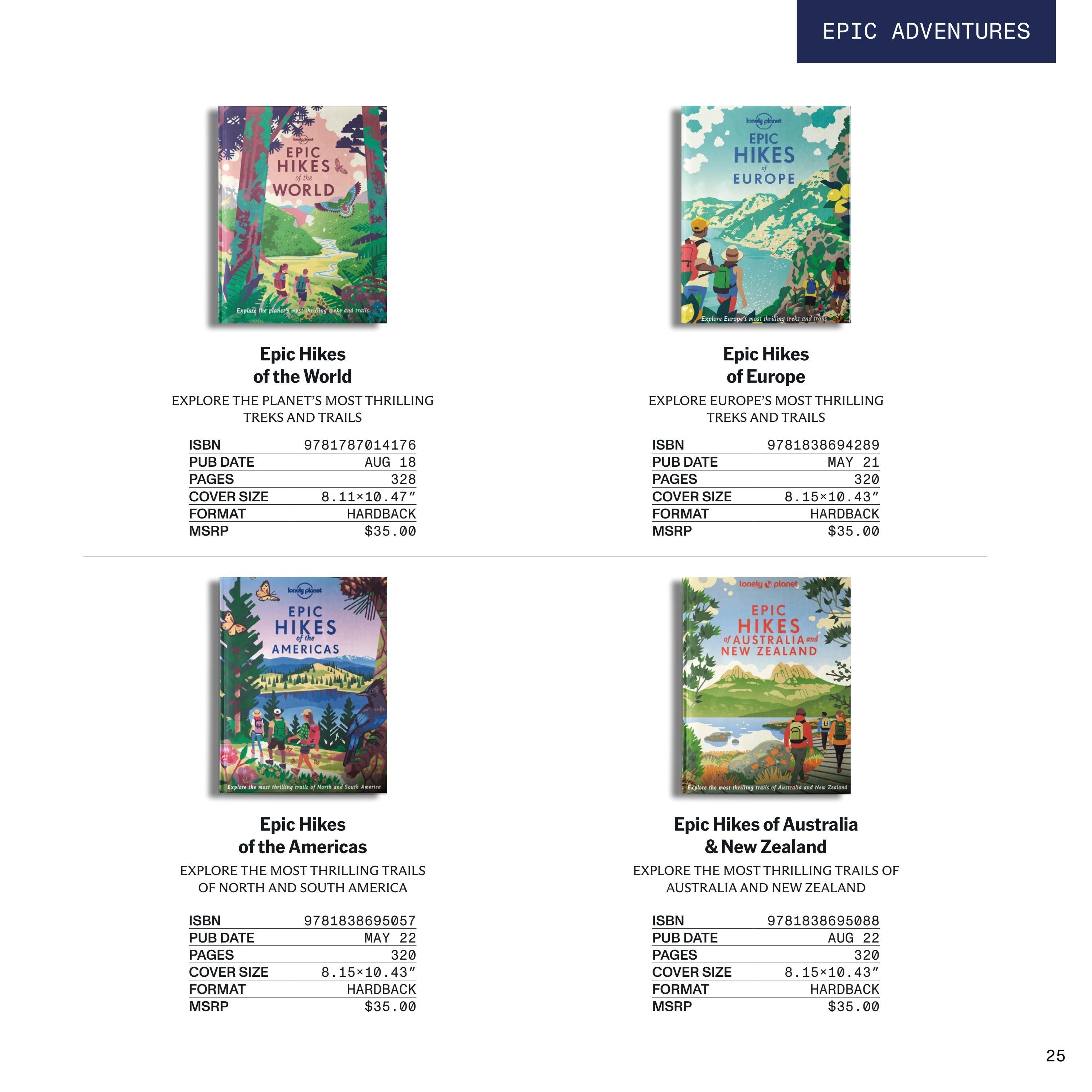 Lonely Planet Gift Catalog Weekly Ad January 1 - December 31, 2026