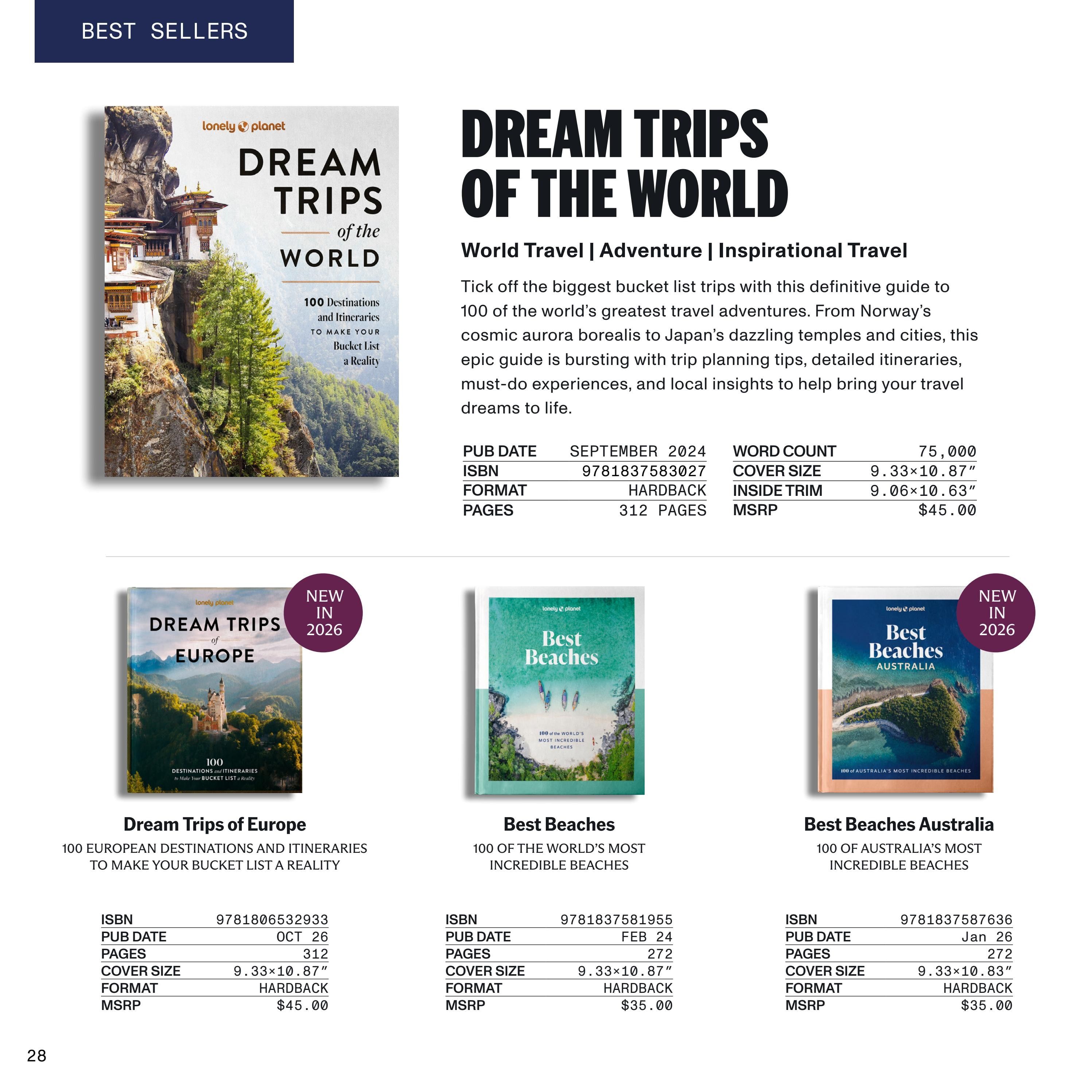Lonely Planet Gift Catalog Weekly Ad January 1 - December 31, 2026