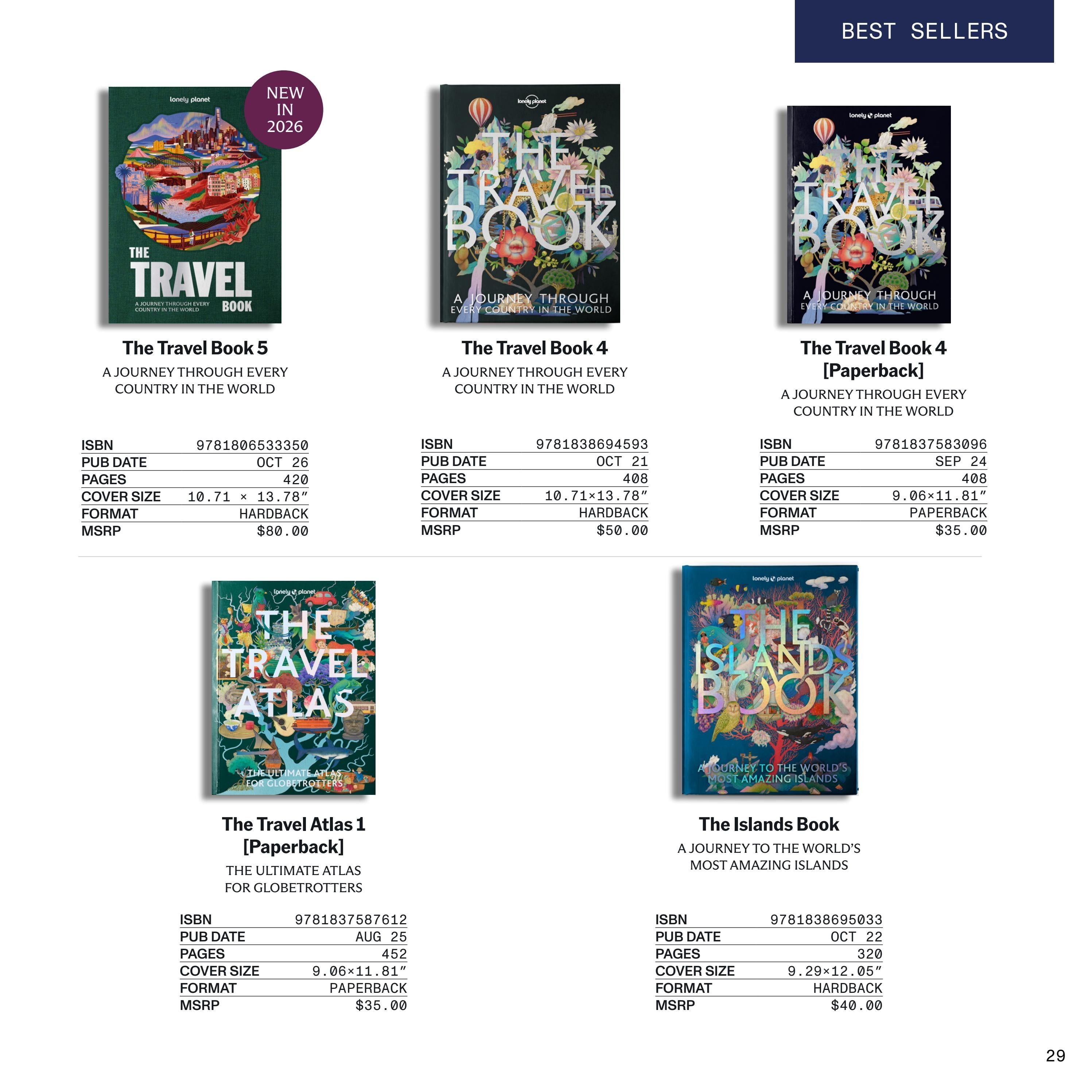 Lonely Planet Gift Catalog Weekly Ad January 1 - December 31, 2026