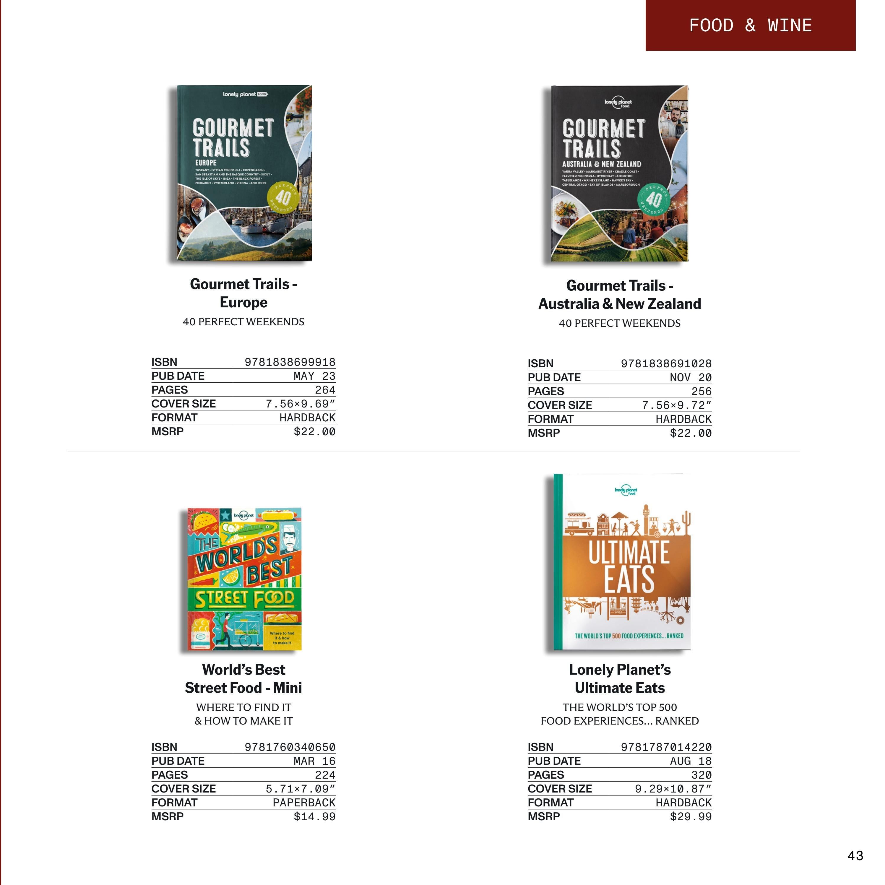 Lonely Planet Gift Catalog Weekly Ad January 1 - December 31, 2026