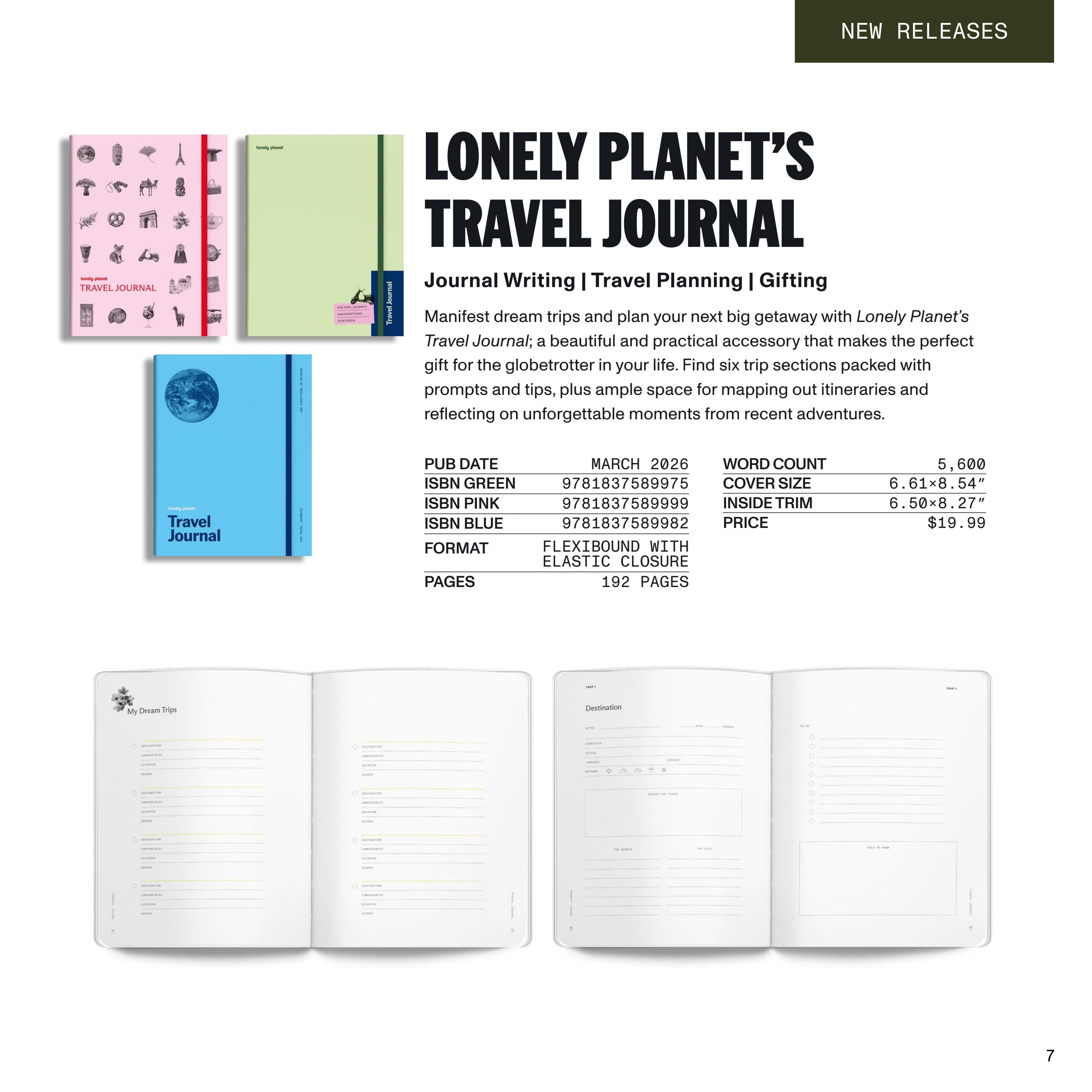Lonely Planet Gift Catalog Weekly Ad January 1 - December 31, 2026