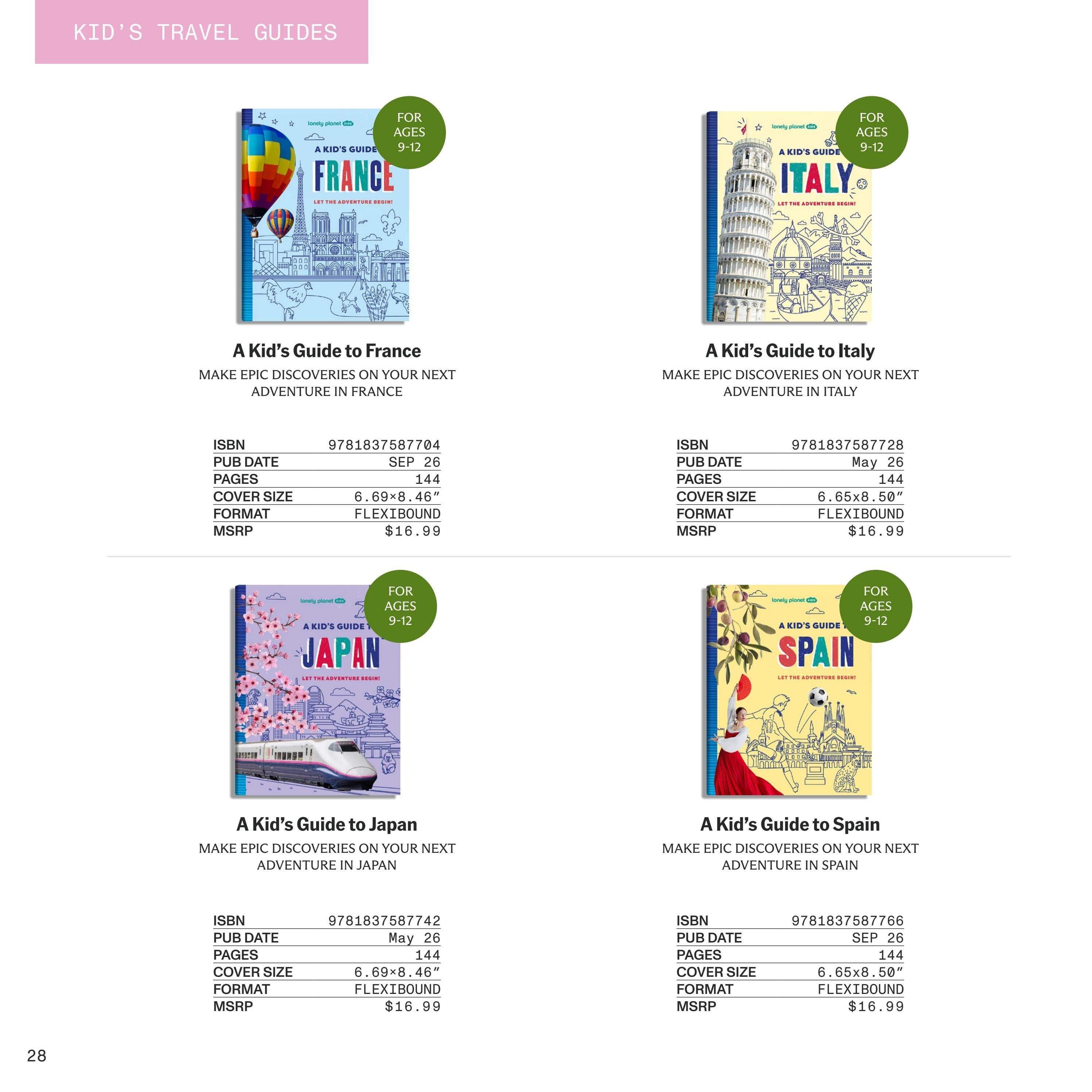 Lonely Planet Kids 2026 Catalog Weekly Ad January 1 - December 31, 2026