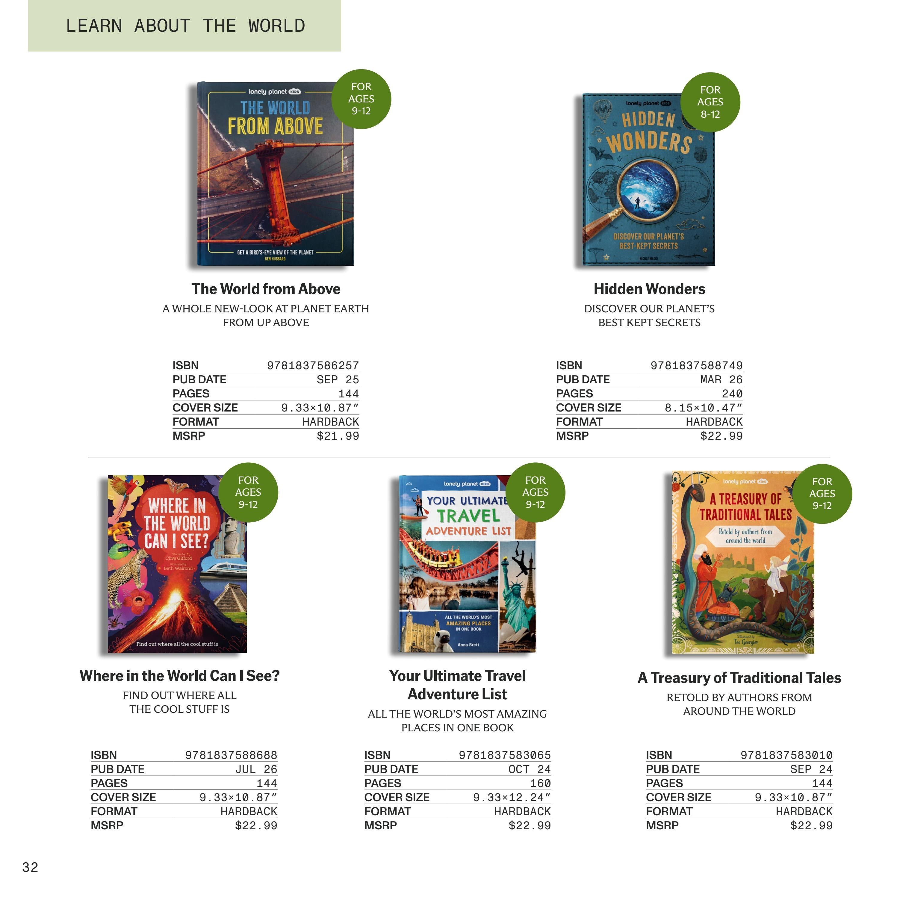 Lonely Planet Kids 2026 Catalog Weekly Ad January 1 - December 31, 2026