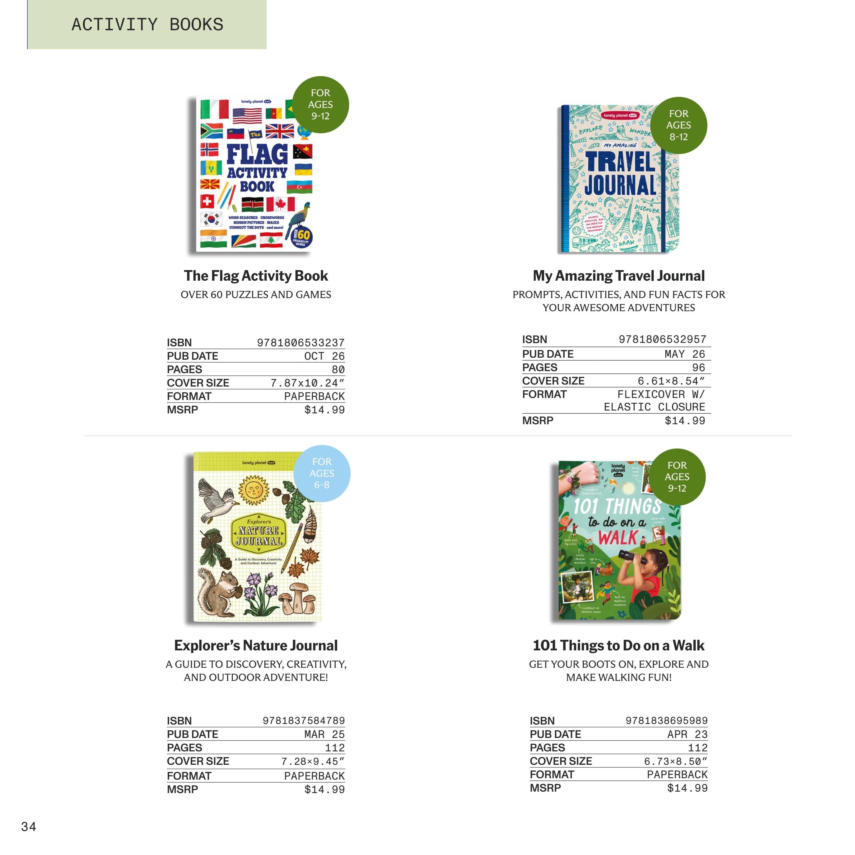 Lonely Planet Kids 2026 Catalog Weekly Ad January 1 - December 31, 2026
