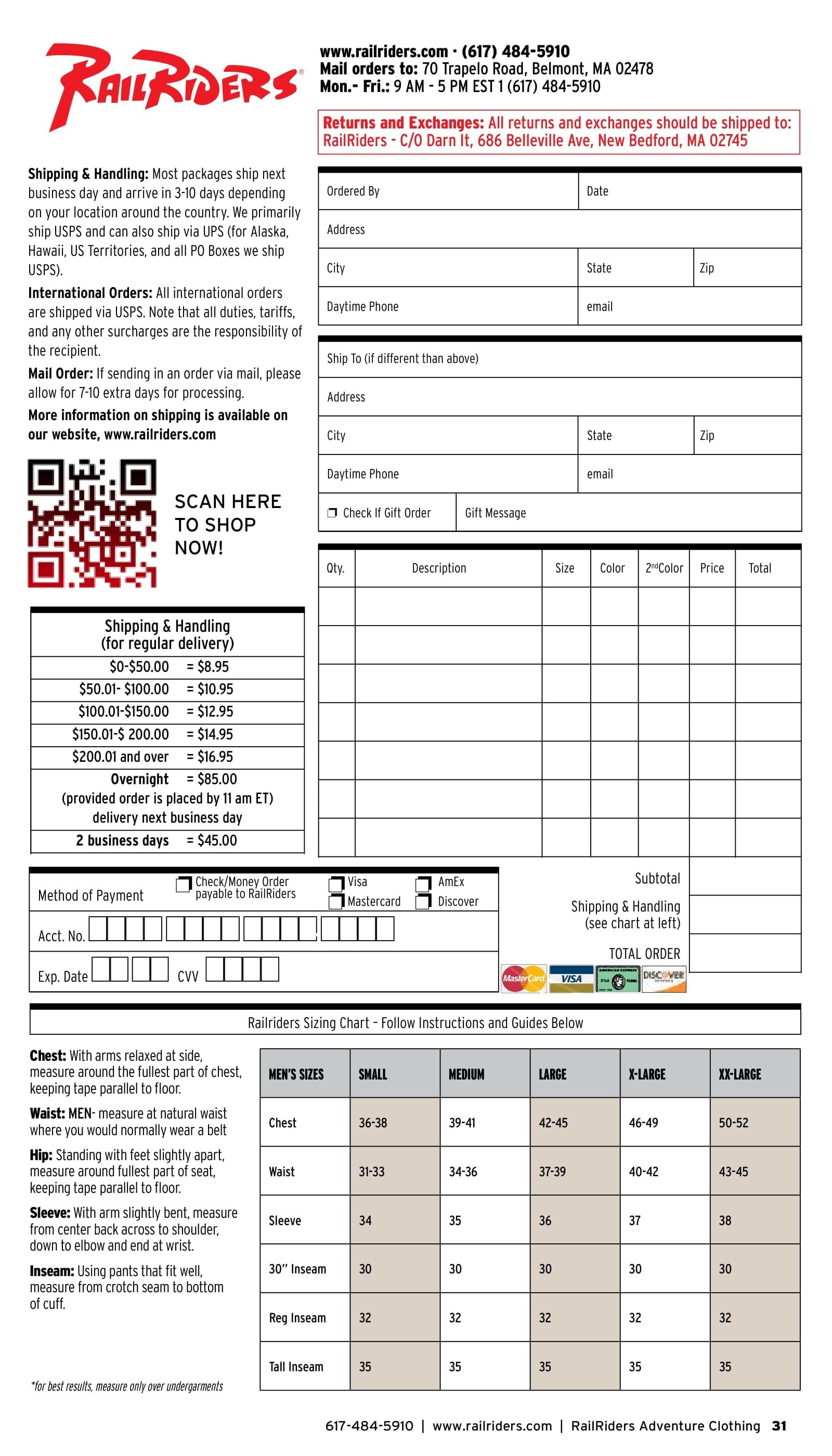 RailRiders Fall 2026 (hotspots) Catalog Weekly Ad January 1 - December 31, 2026