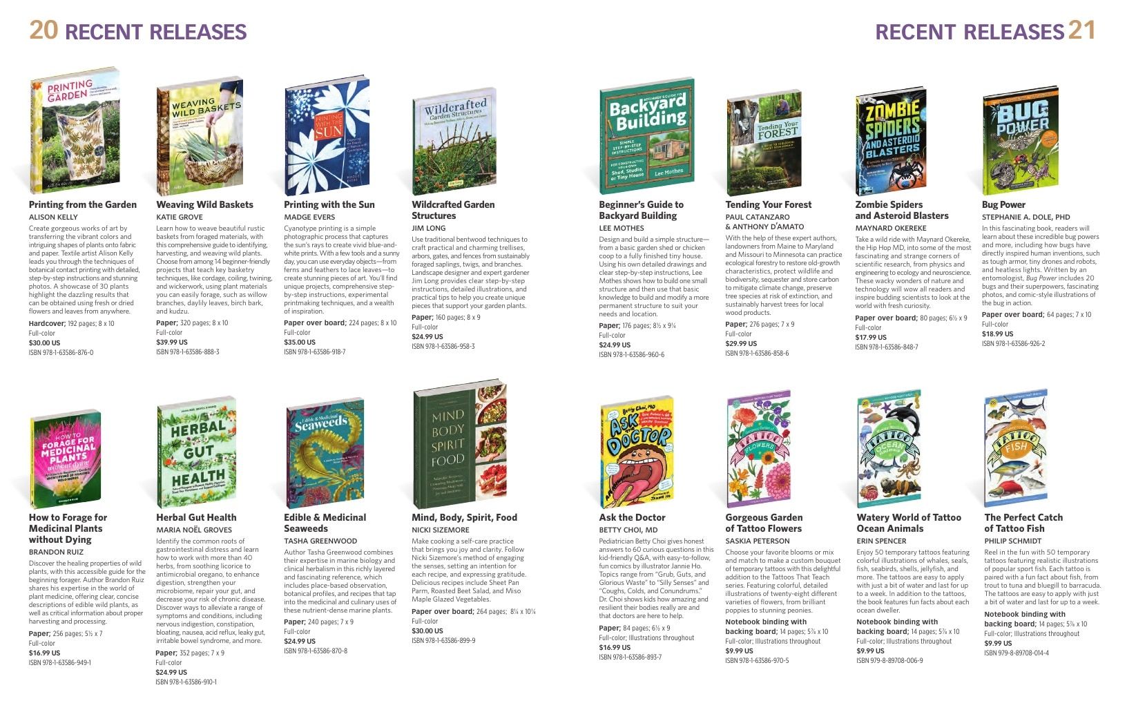 Storey Publishing Book Catalog Weekly Ad January 1 - December 31, 2026