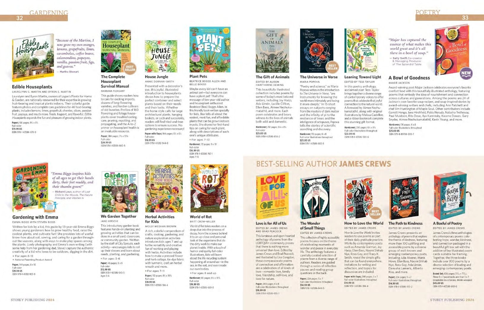 Storey Publishing Book Catalog Weekly Ad January 1 - December 31, 2026